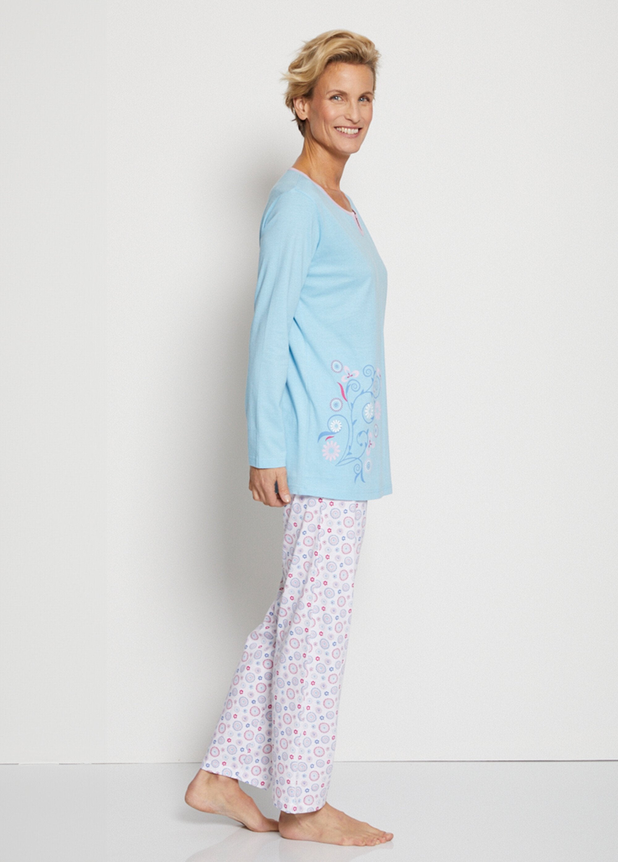 Pyjamatop_met_lange_mouwen_Bleu_DR1_slim