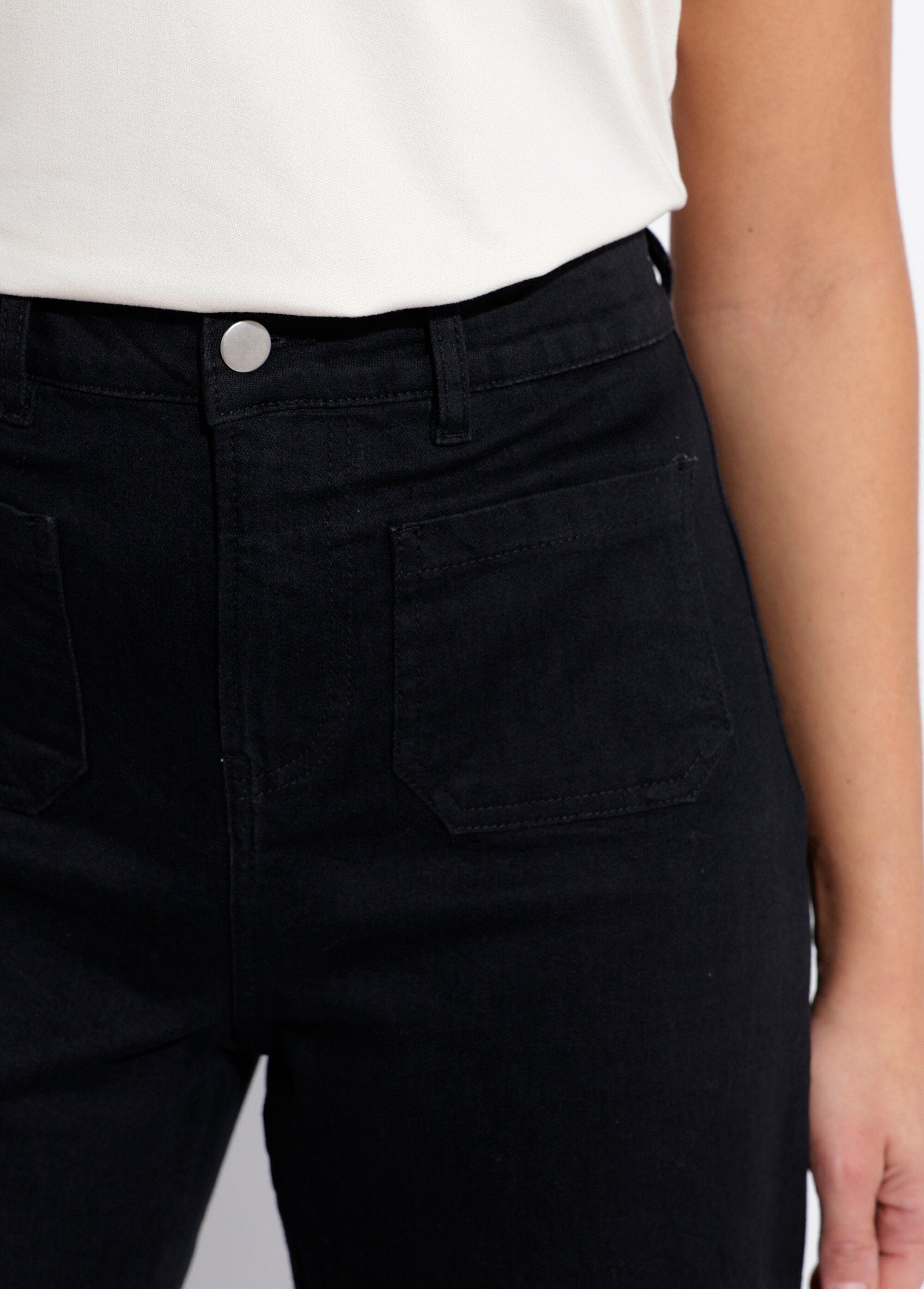 Jean_7/8ème_large_denim_extensible_4_poches_Noir_DE1_slim