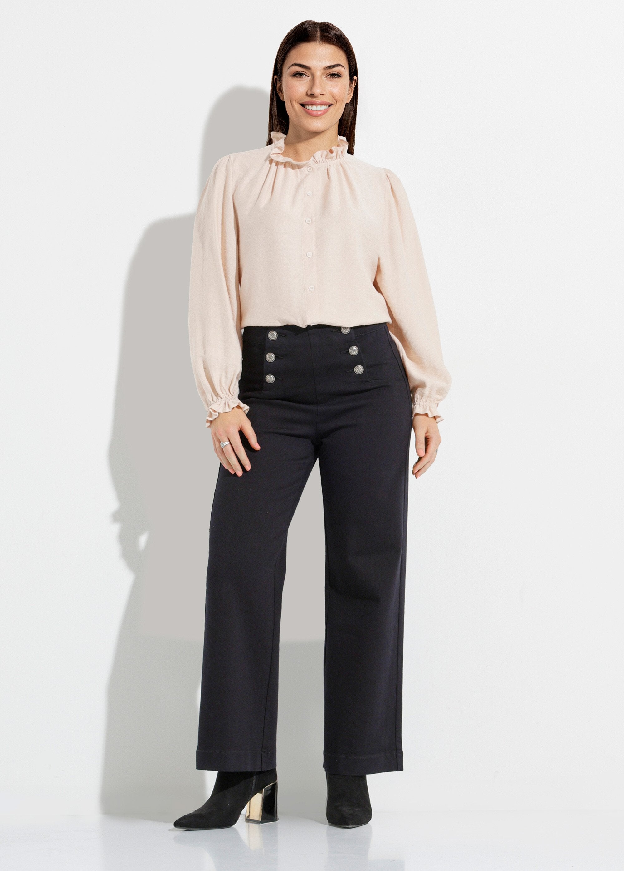 Jean_avec_boutons_métal,_spécial_PETITE_Noir_SF1_slim