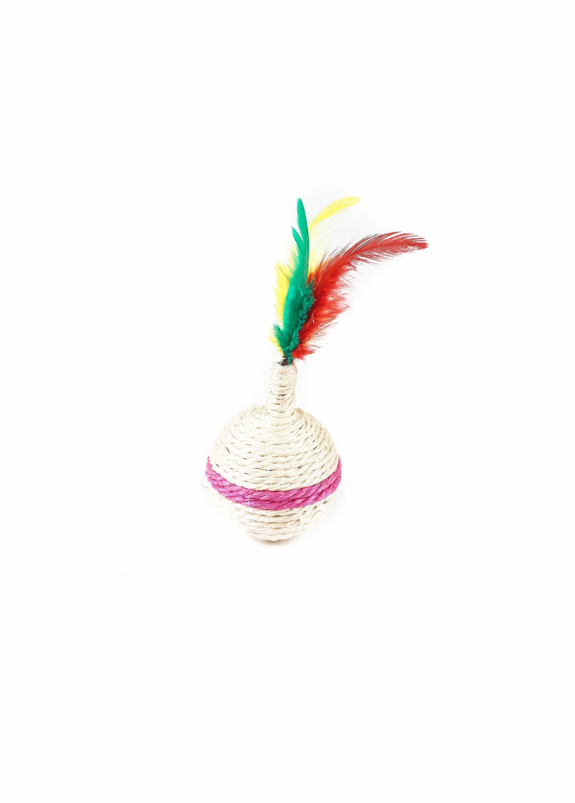 Jouet_culbuto_pour_chat_sisal_et_plume_Rose_FA1_slim