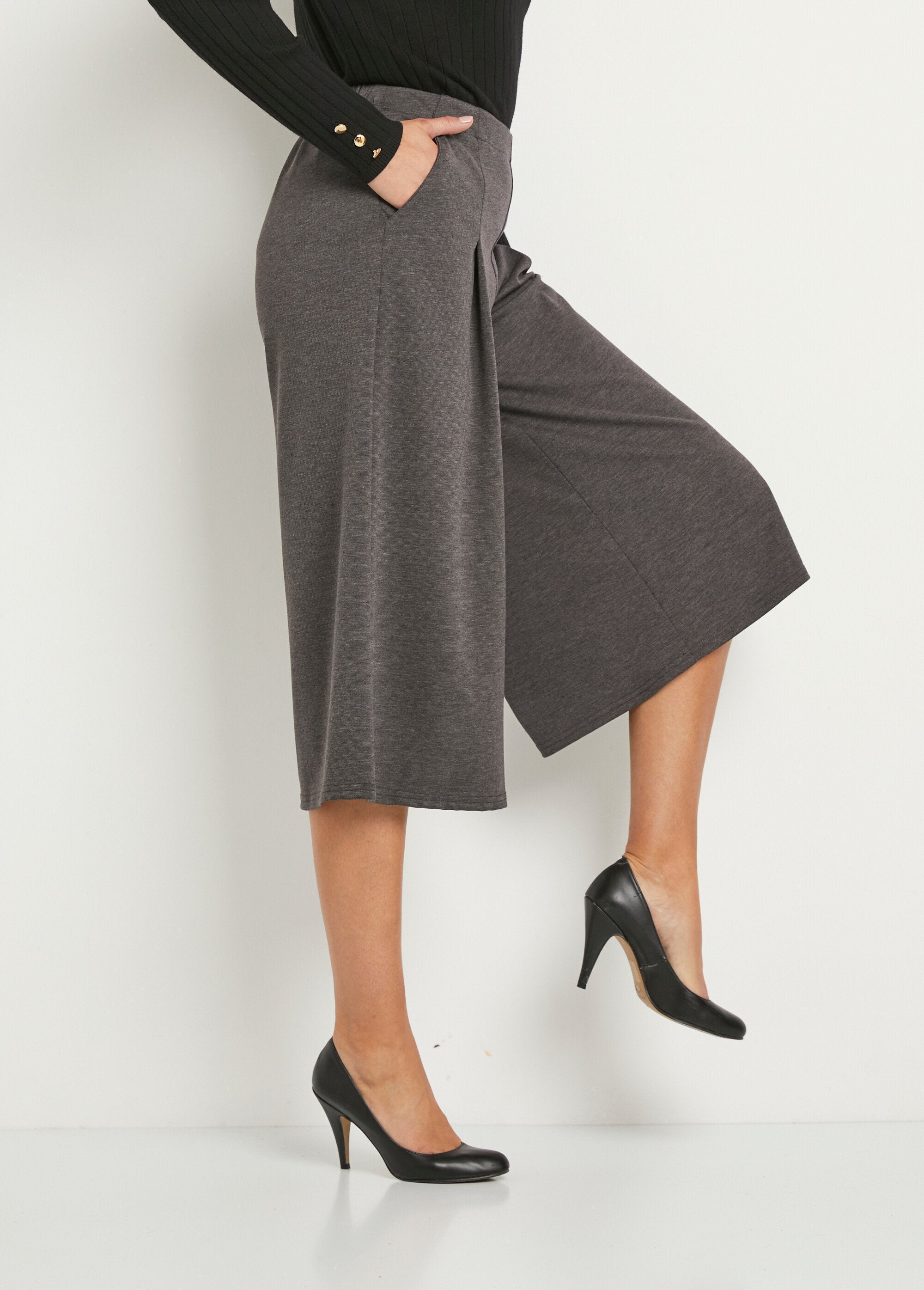 Jupe-culotte_taille_semi-élastiquée_maille_milano_Anthracite_DR1_slim