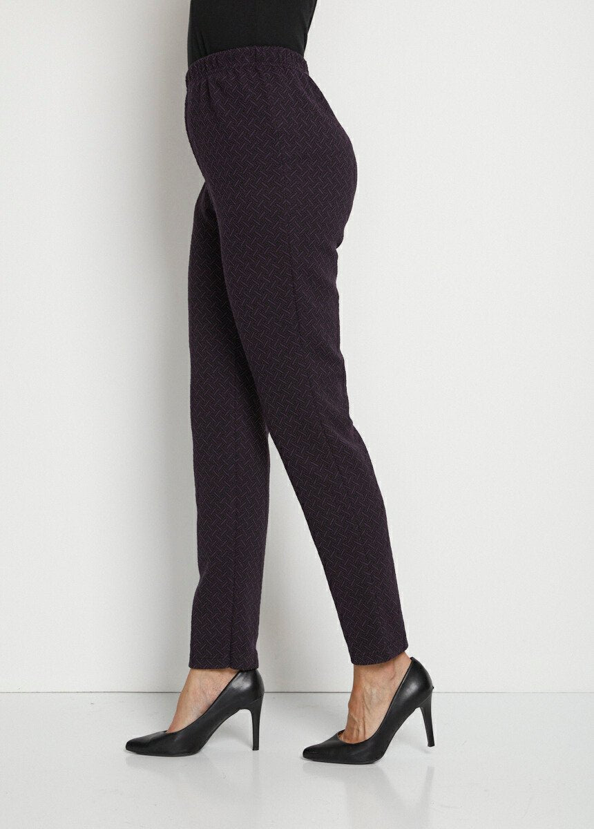 Legging_droit_ceinture_élastiquée_avec_laine_Prune_et_noir_DR1_slim