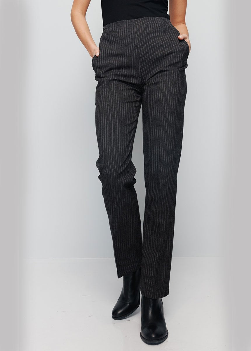 Pantalon_droit_taille_semi_élastiquée_ventre_plat_Raye_gris_FA1_slim