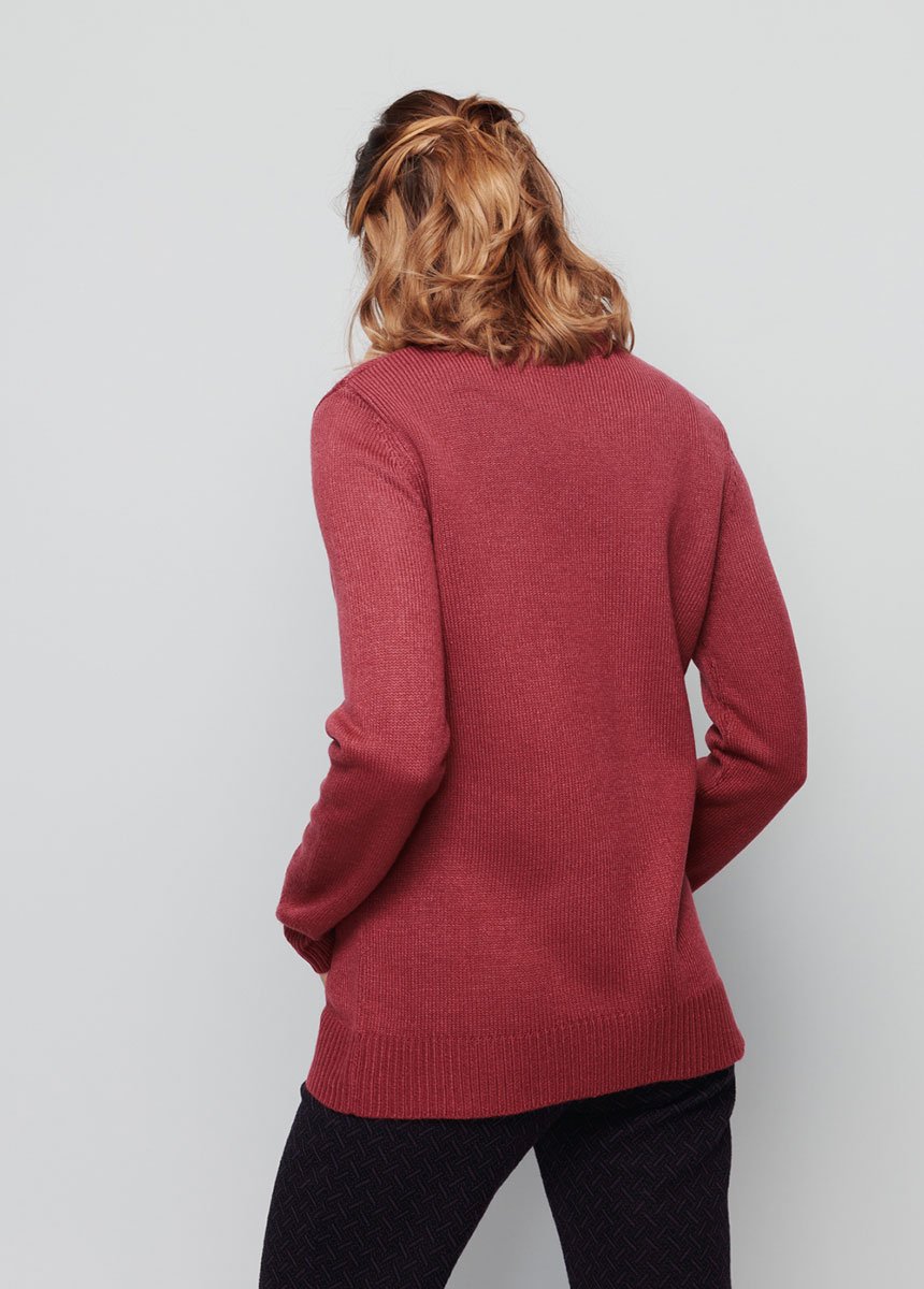 Pull_col_montant_maille_épaisse_Prune_DO1_slim