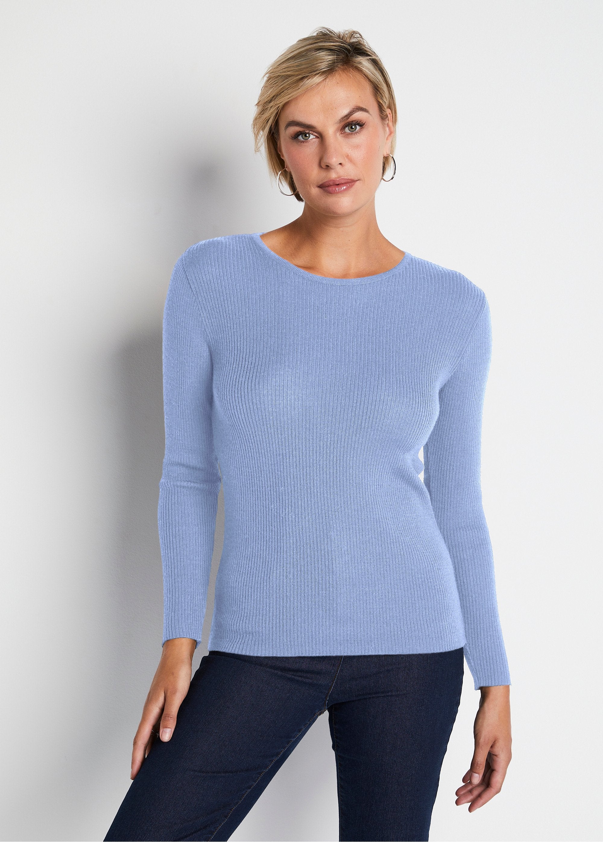 Pull_chaud_col_rond_laine_mérinos_Bleu_FA1_slim