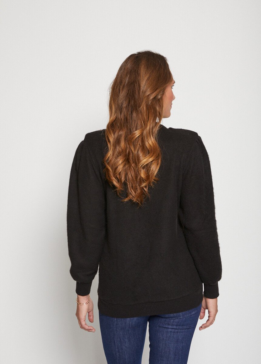 Pull_doux_scintillant_col_rond_Noir_et_dore_DO1_slim