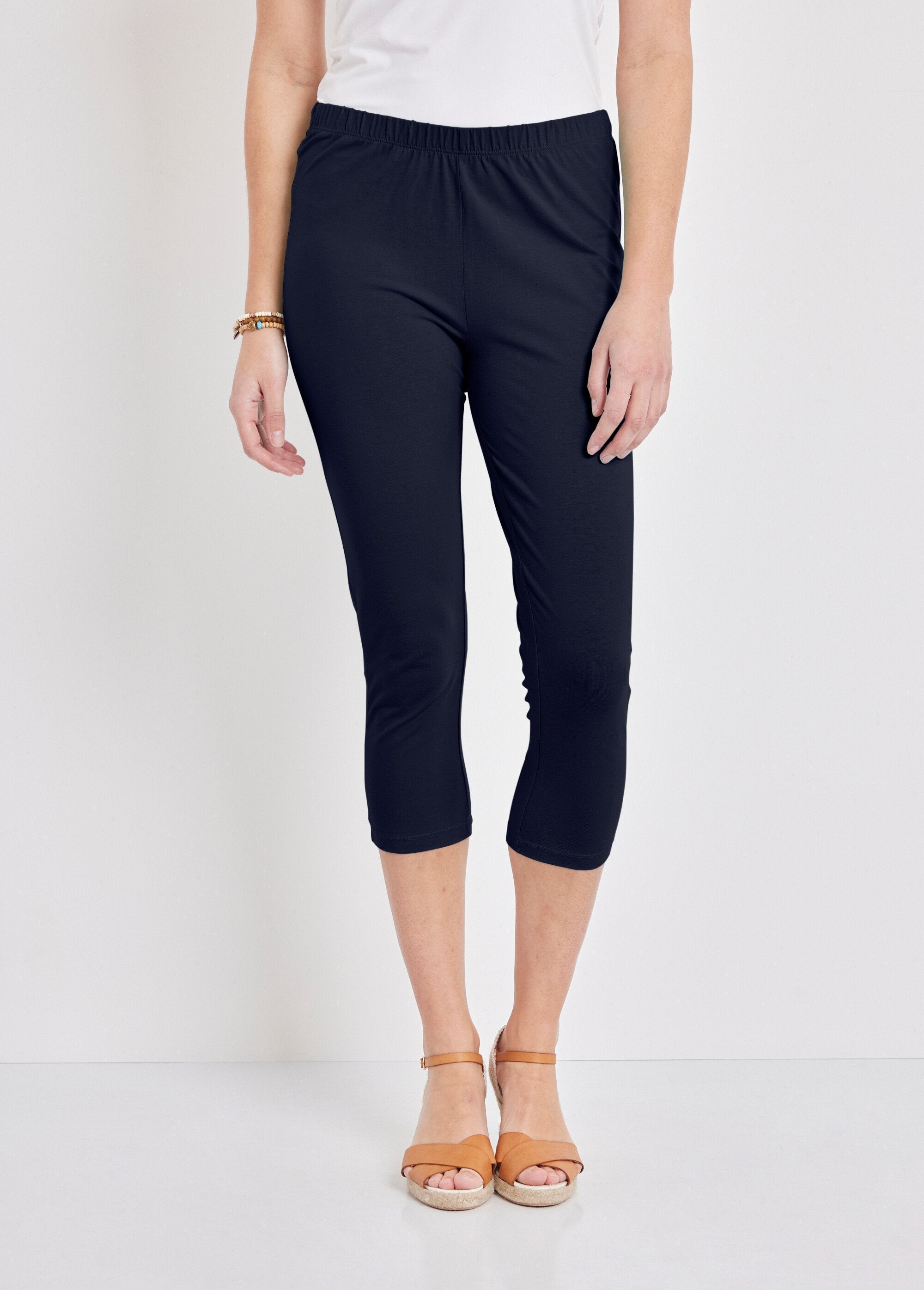 Legging_court_coton_uni_ou_imprimé_Uni_marine_FA1_slim