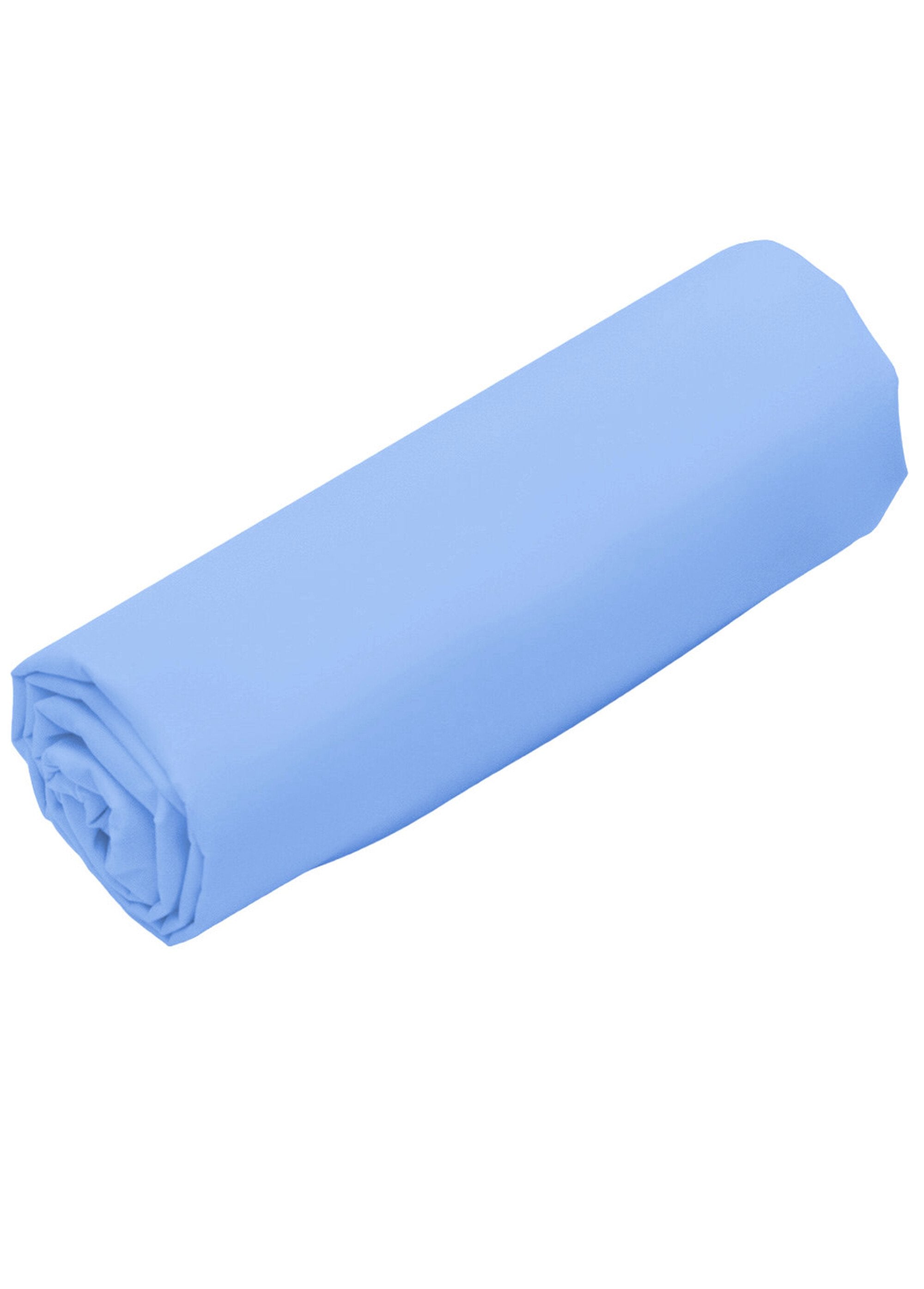 Drap_housse_pur_coton_uni_RELAX_Bleu_nuage_FA1_slim