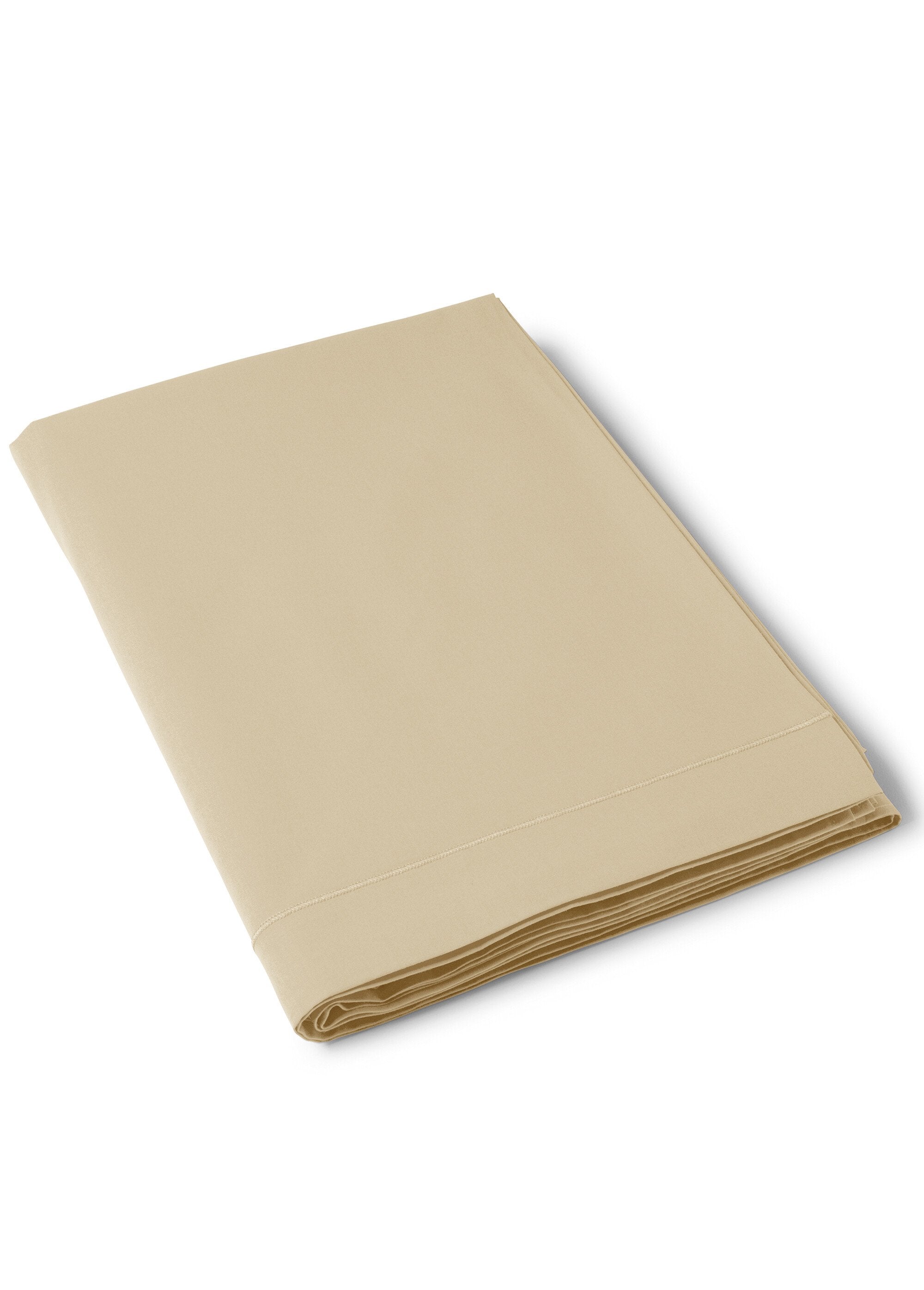 Drap_plat_pur_coton_uni_RELAX_Beige_lin_FA1_slim