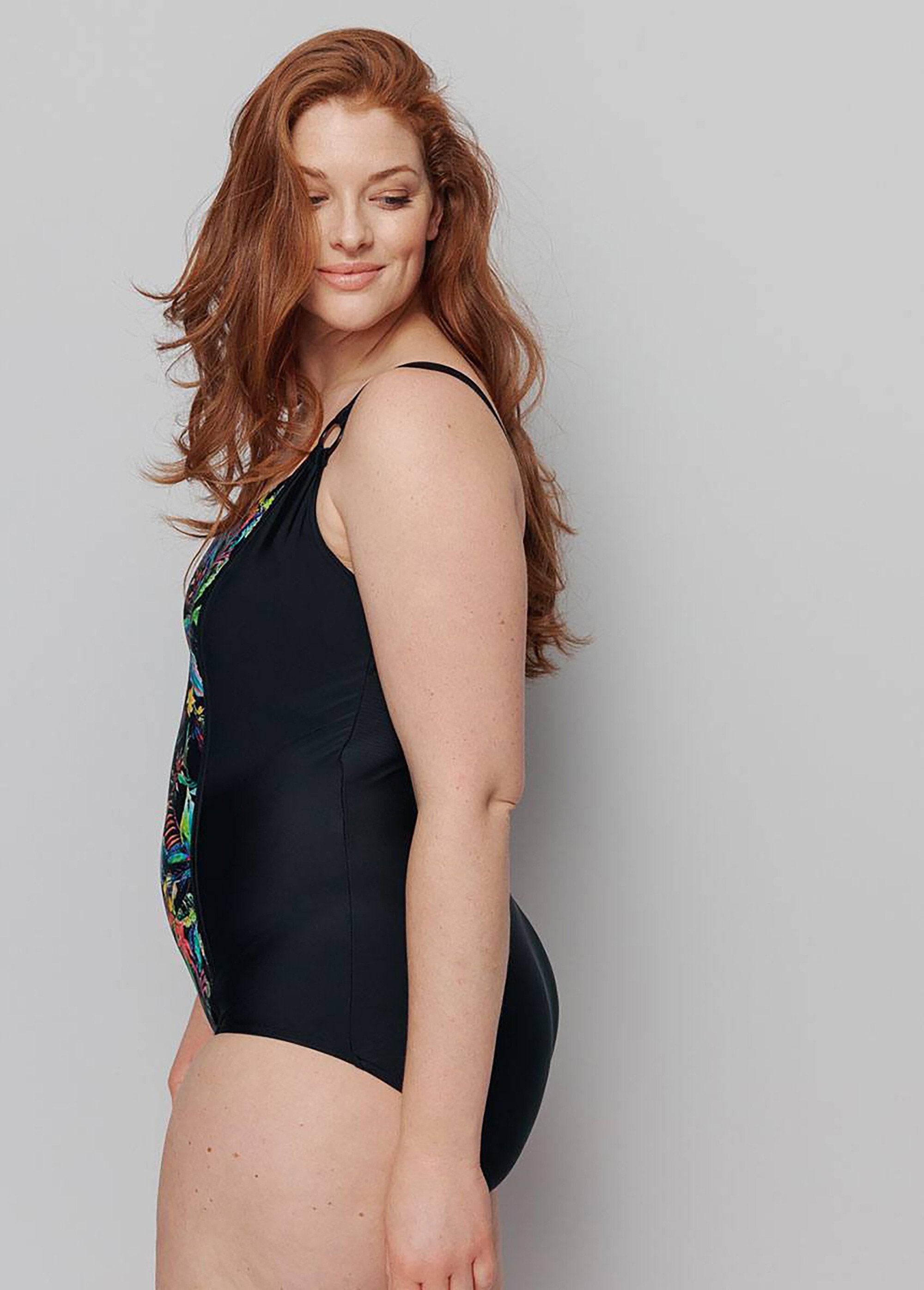 Maillot_de_bain_1_pièce_imprimé_Multicolore_DR1_curvy