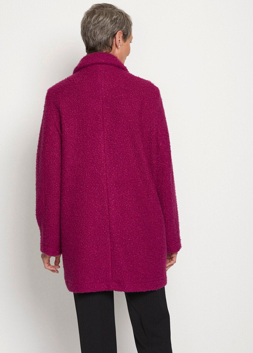 Manteau_tissu_bouclette_mi-long_boutonné_Fuchsia_DO1_slim