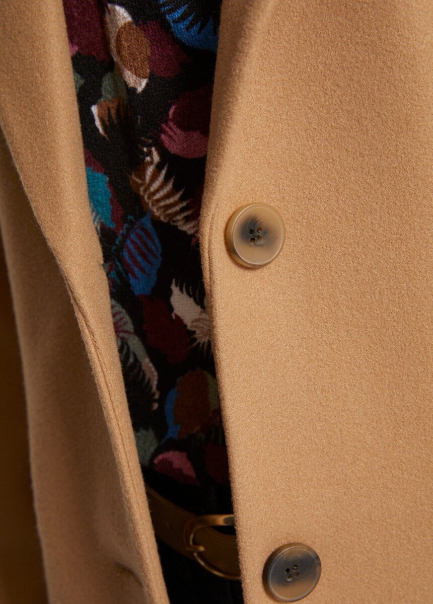 Manteau_col_tailleur_aspect_lainage_Camel_DE3_slim