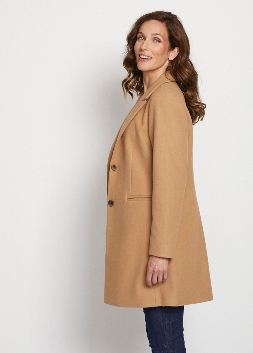 Manteau_col_tailleur_aspect_lainage_Camel_DR1_slim