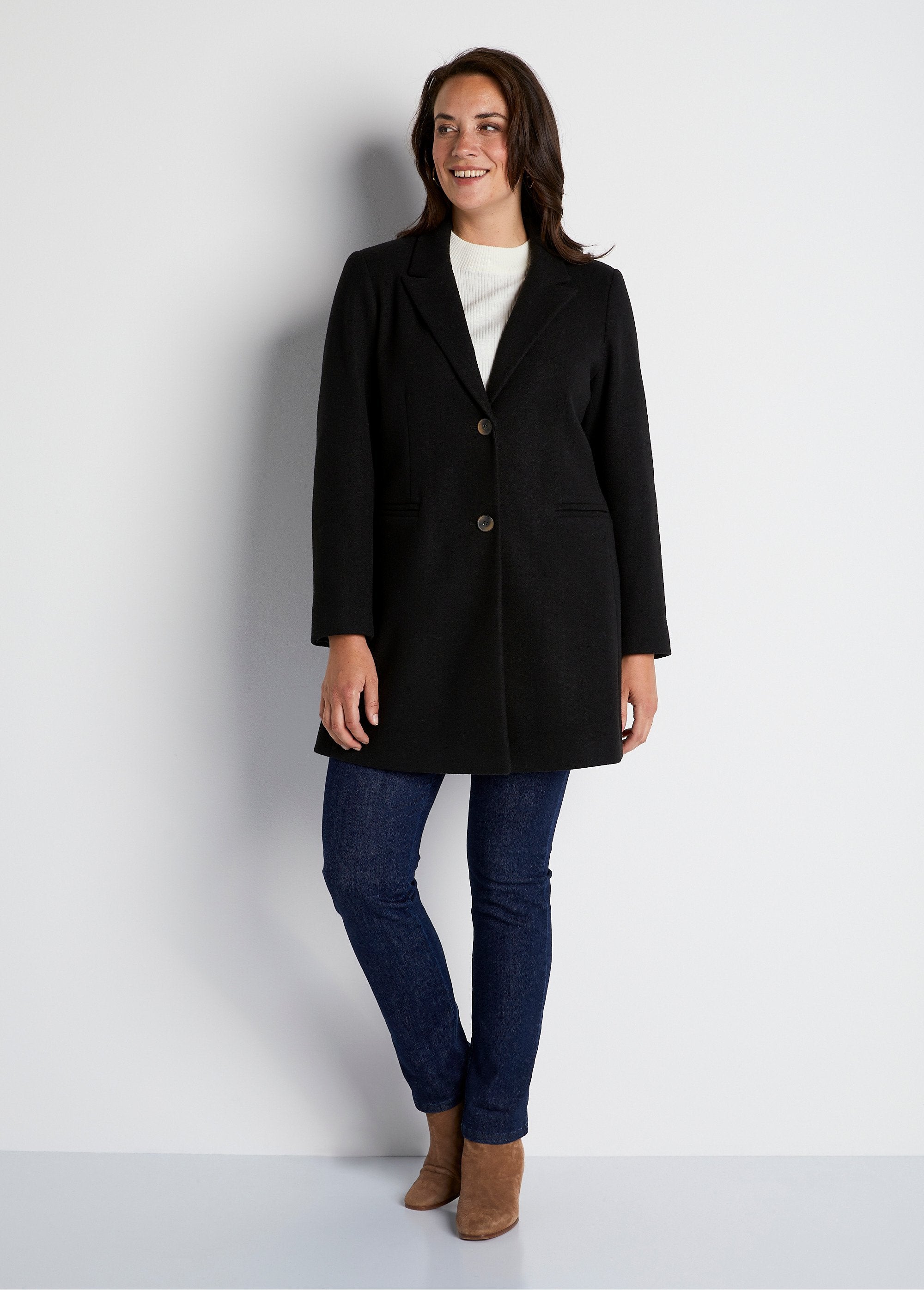 Manteau_col_tailleur_aspect_lainage_Noir_FA1_curvy