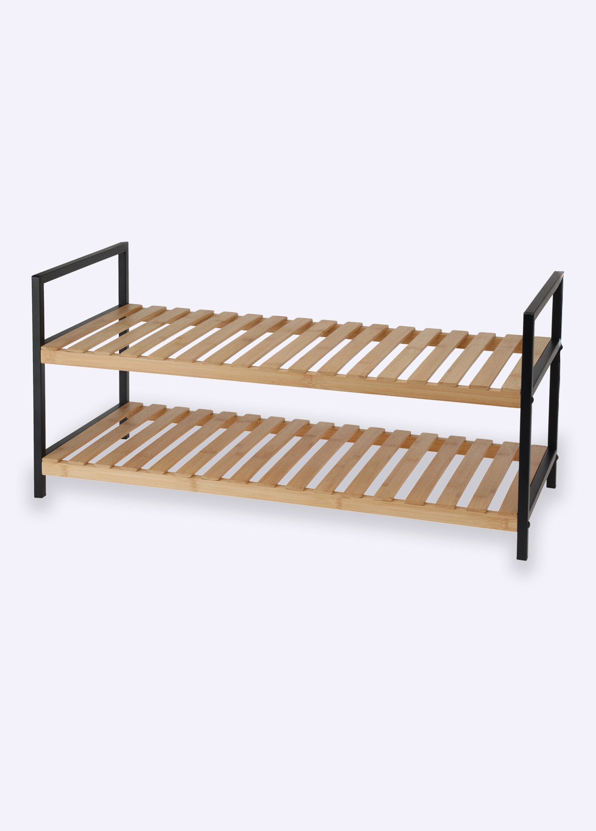 Meuble_de_rangement_bas_pour_chaussures_Noir_et_bambou_FA1_slim