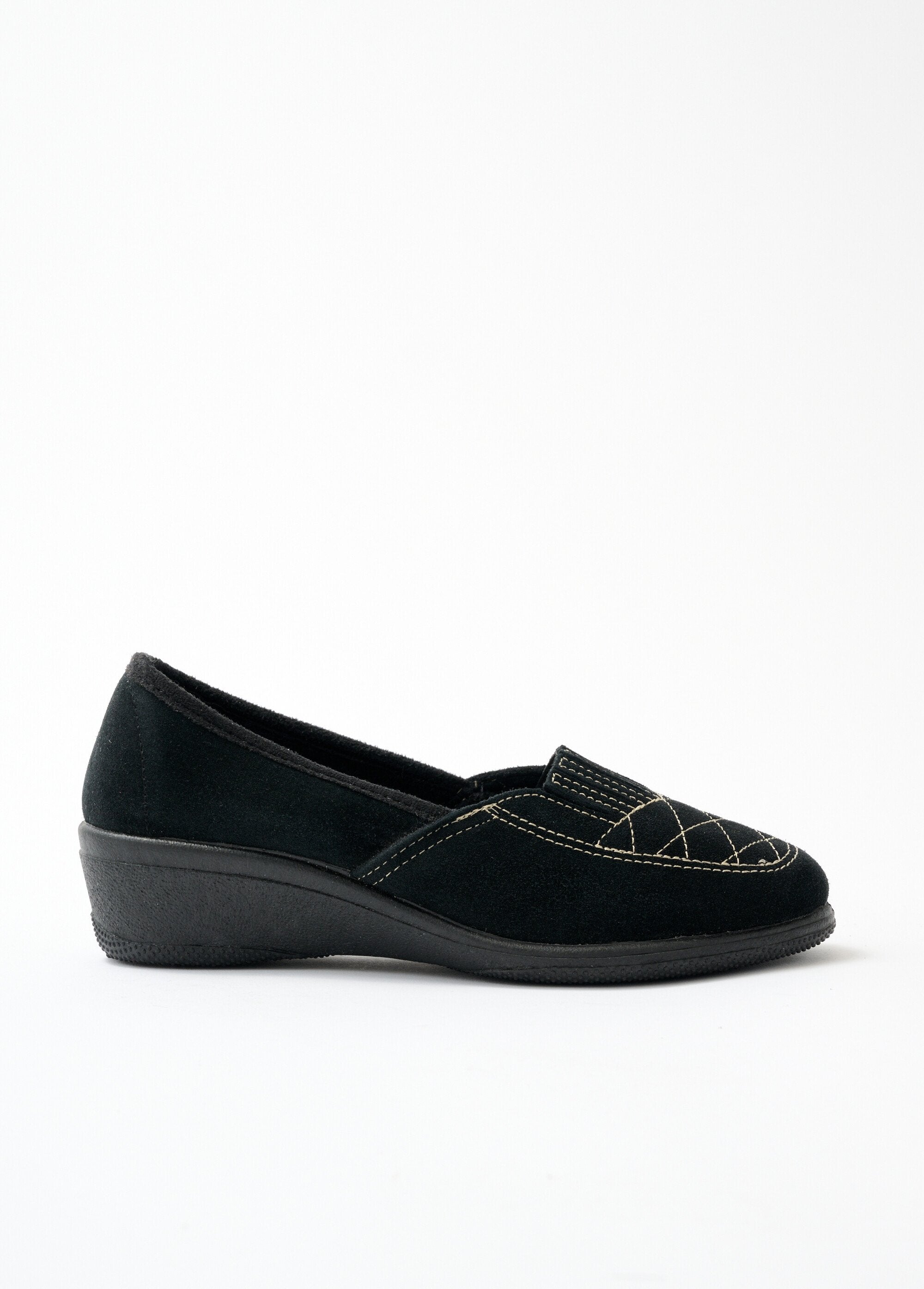 Mocassins_grande_largeur_élastiqué_cuir_Noir_DR1_slim