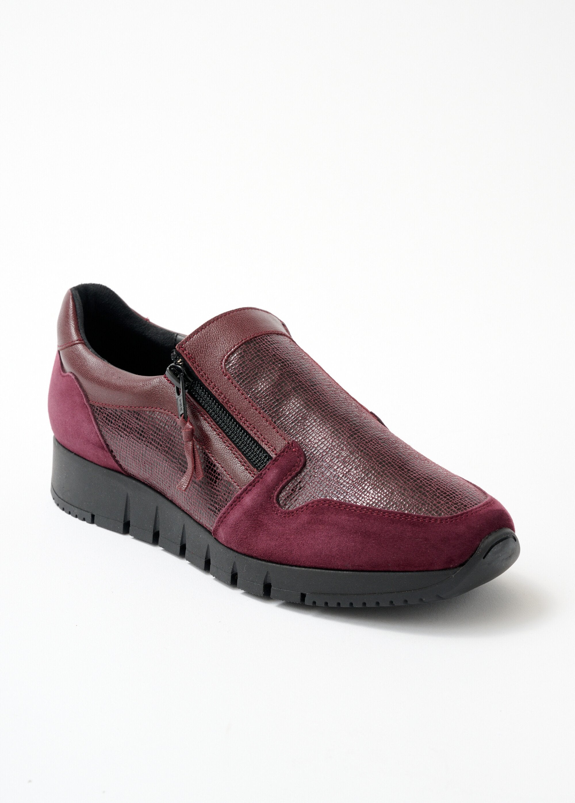 Mocassin_largeur_confort_zippé_cuir_fantaisie_Bordeaux_FA1_slim