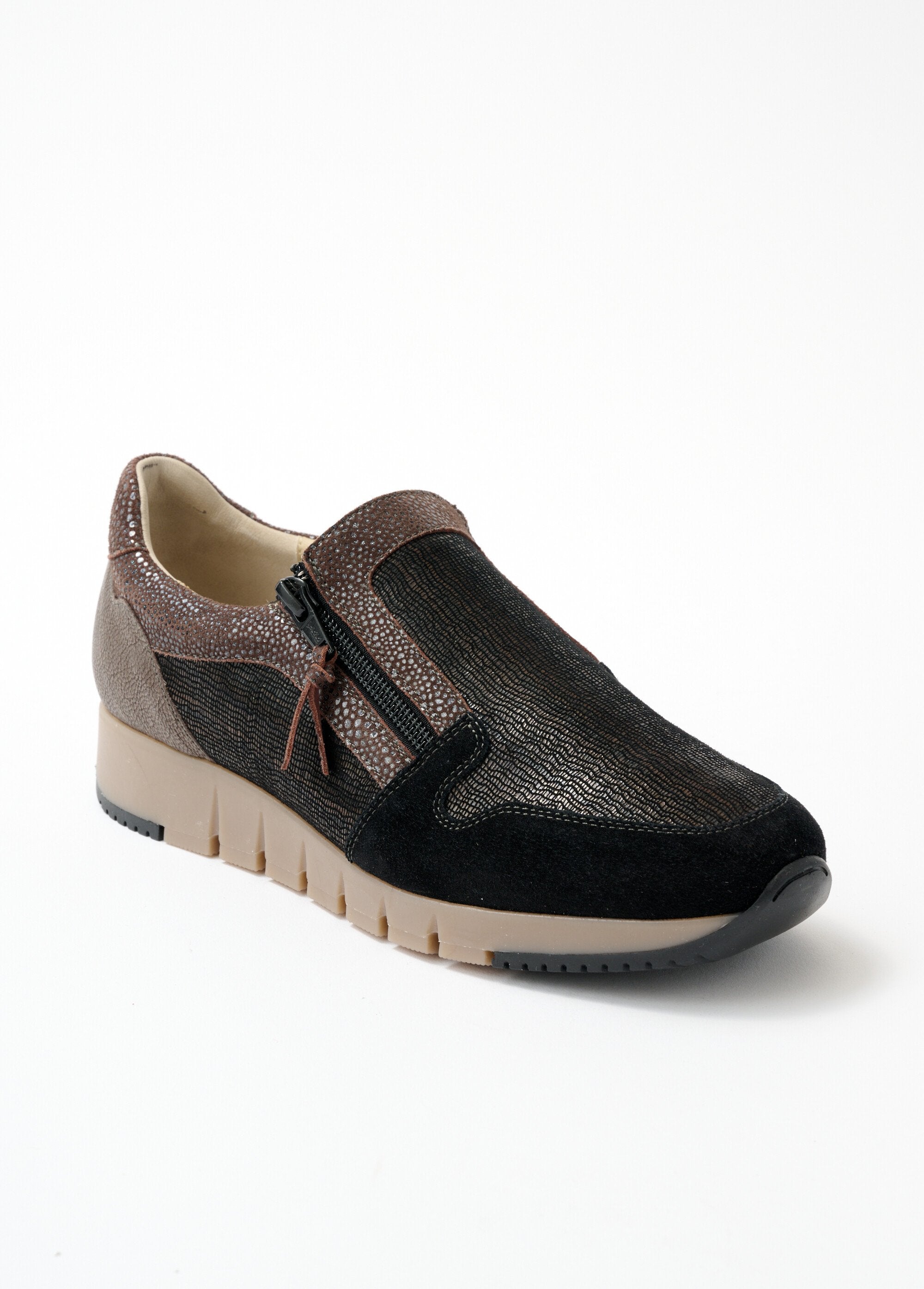 Mocassin_largeur_confort_zippé_cuir_fantaisie_Marron_FA1_slim