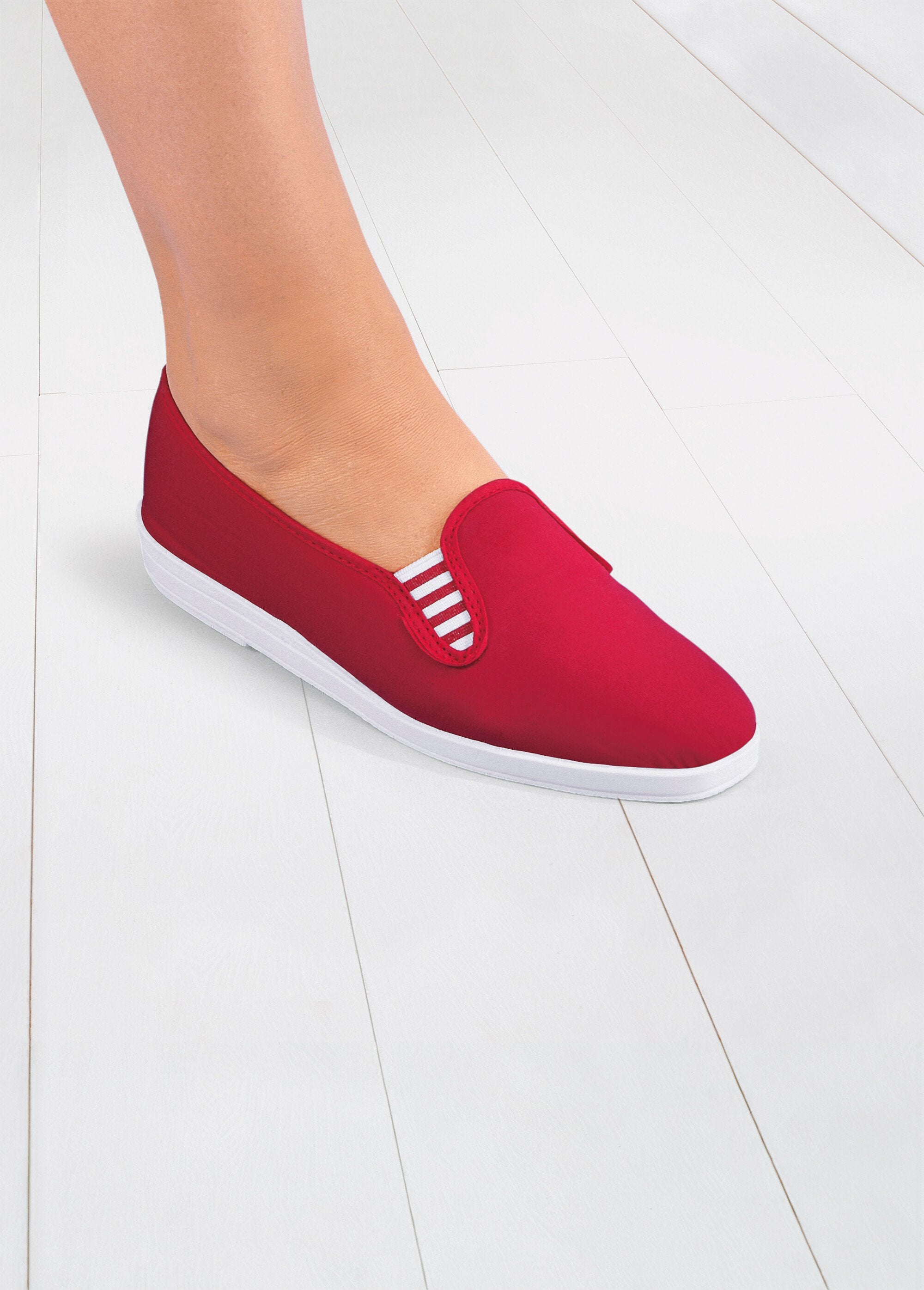 Mocassins_toile_largeur_confort_Rouge_SF1_slim