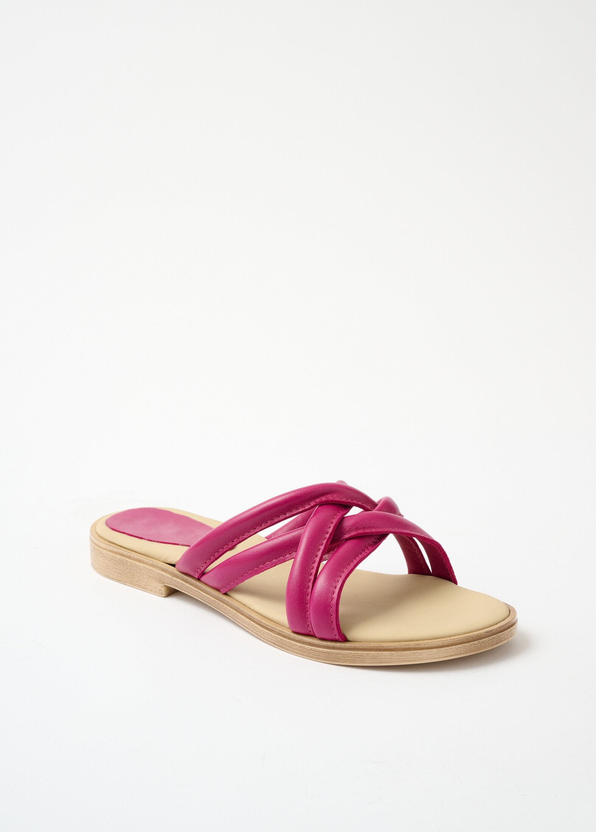 Mules_compensées_brides_croisées_cuir_Fuchsia_FA1_slim