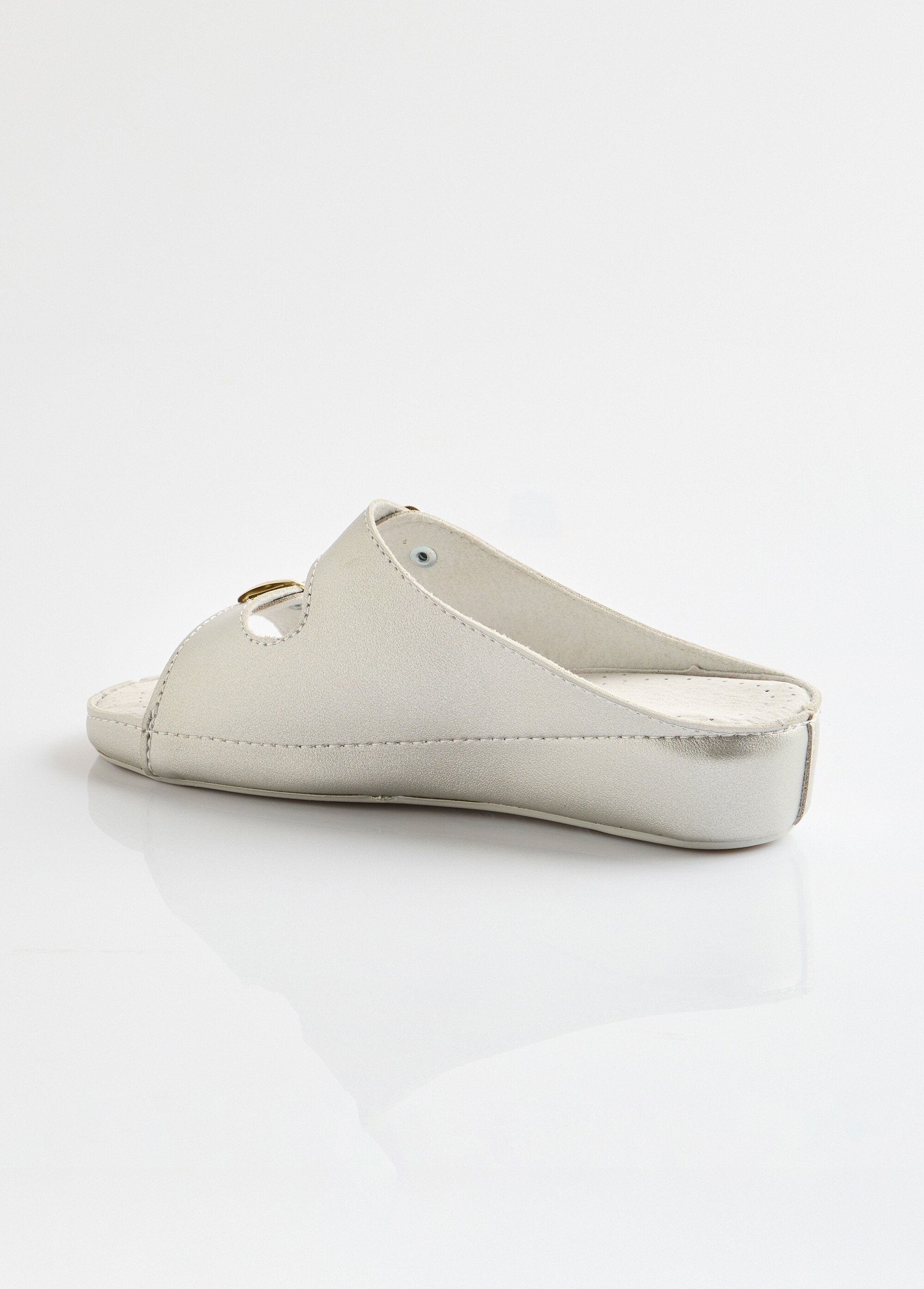 Mules_confort_grande_largeur_à_boucles_Argente_DO1_slim