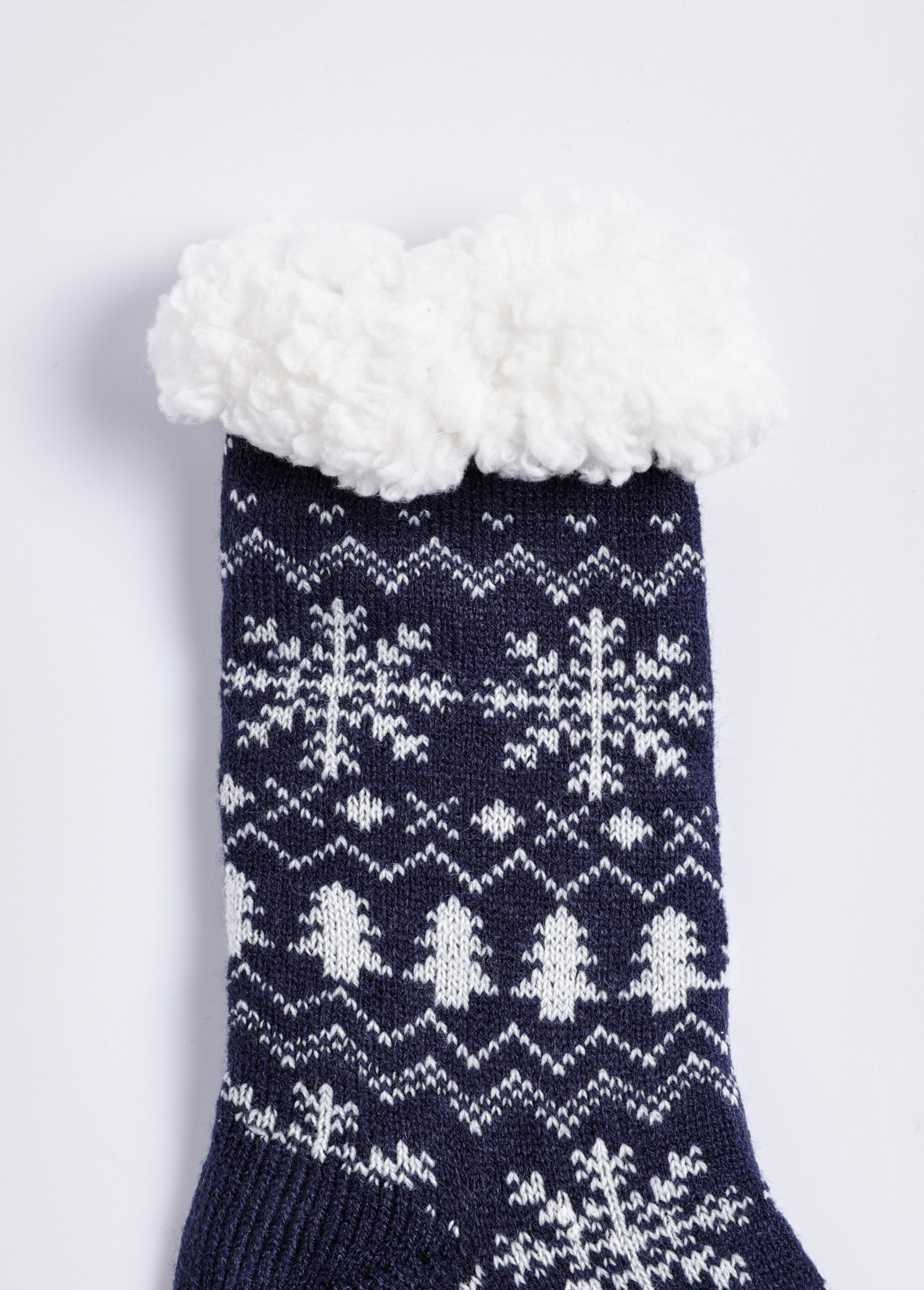 Paar_warme_sherpa_sokken_Marine_DE2_slim