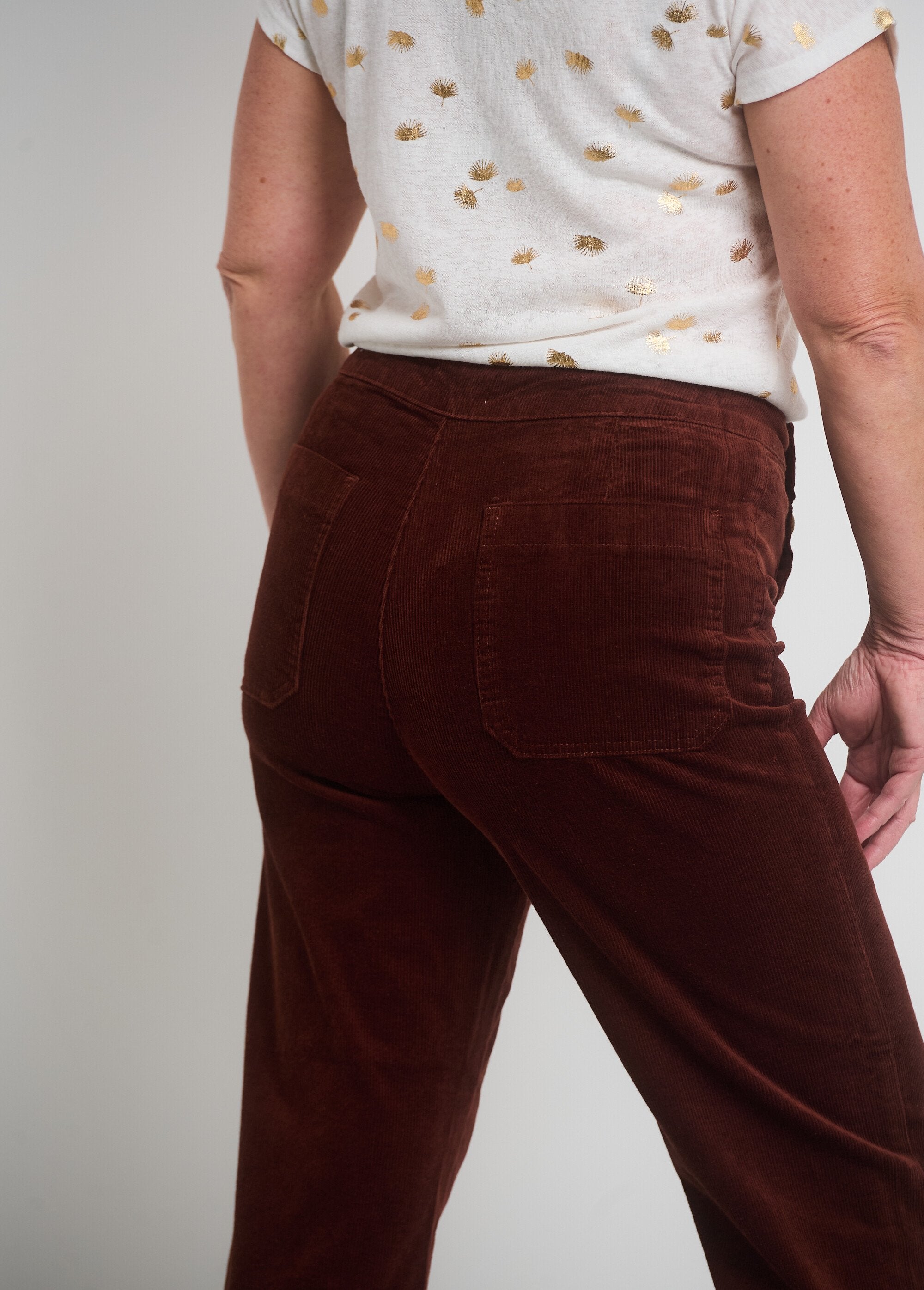 Fluwelen_flare_broek_Marron_DE2_slim