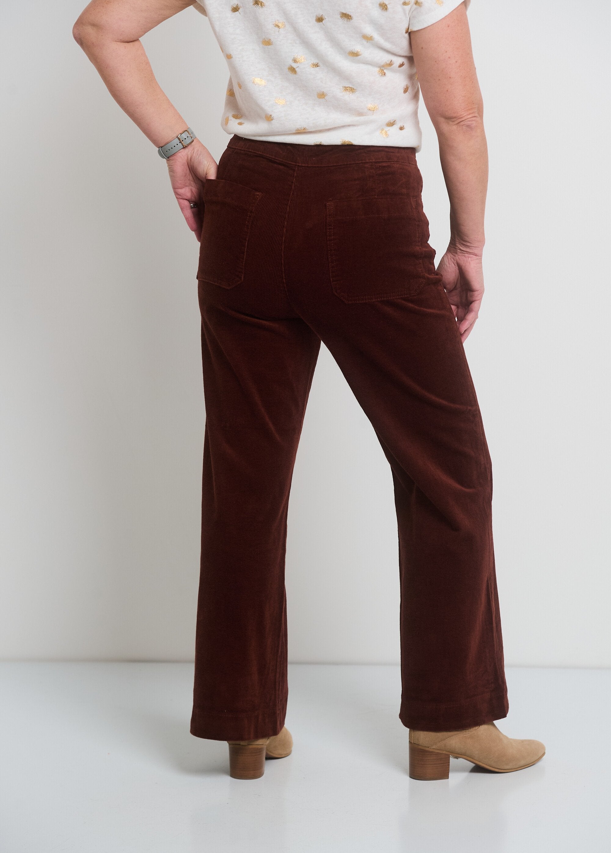 Fluwelen_flare_broek_Marron_DO1_slim