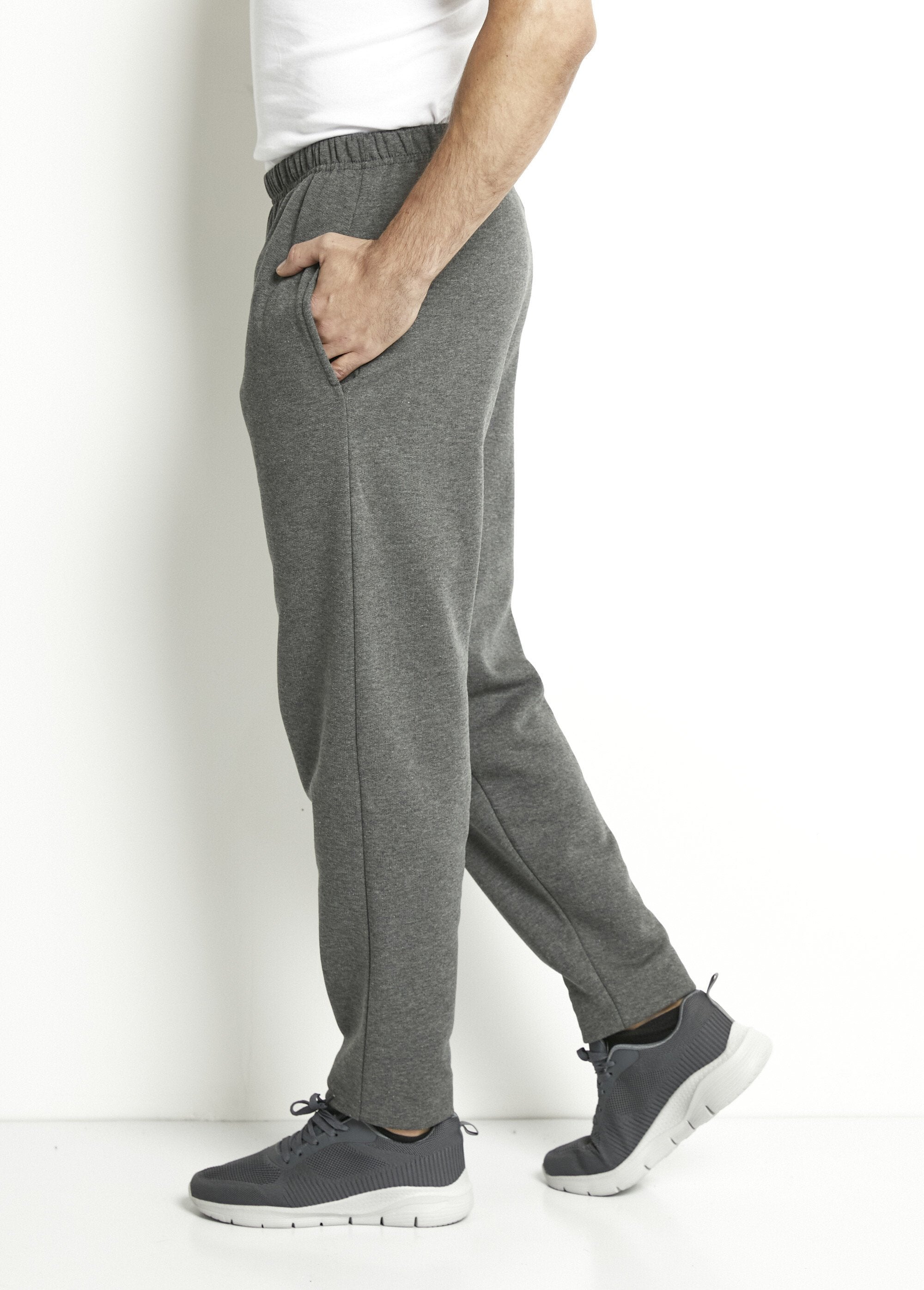 Pantalon_de_jogging_molleton_ceinture_élastiquée_Gris_anthracite_DE1_slim