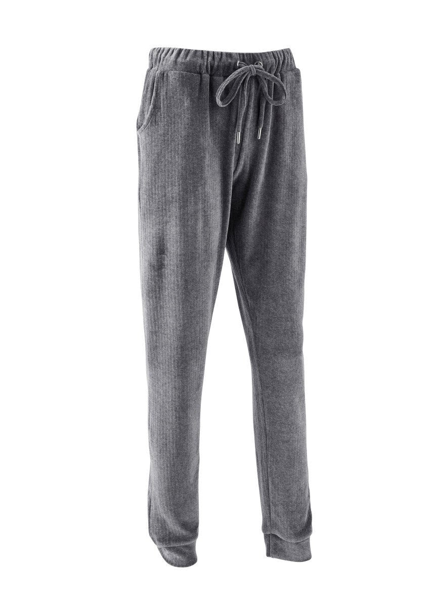 Pantalon_de_pyjama_en_velours_côtelé_Gris_anthracite_FA1_slim