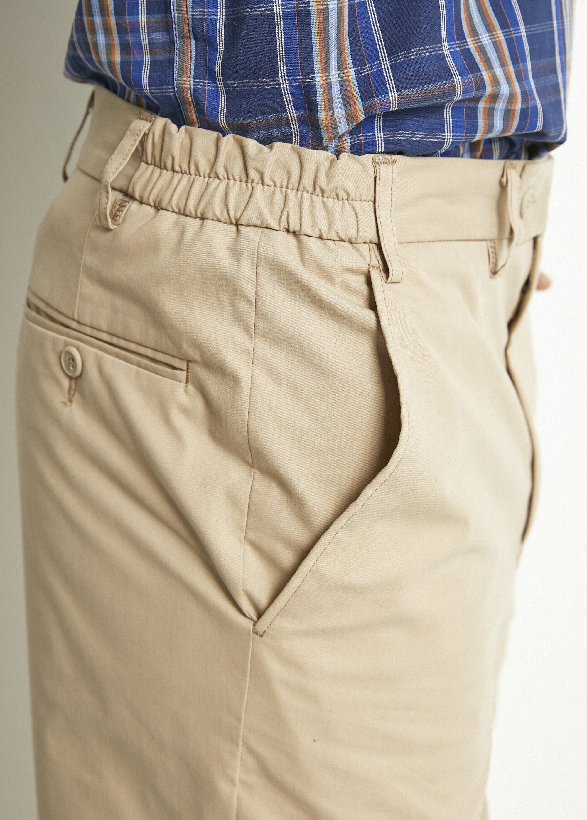 Pantalon_droit_ceinture_élastiquée_confort_Beige_DE1_slim