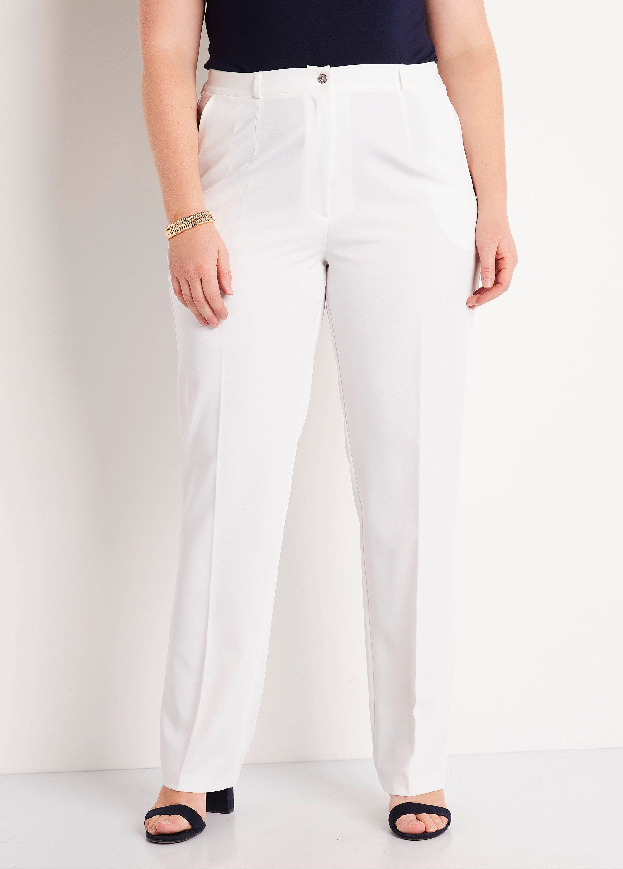 Pantalon_droit_uni_taille_semi_élastiquée_Blanc_FA1_curvy