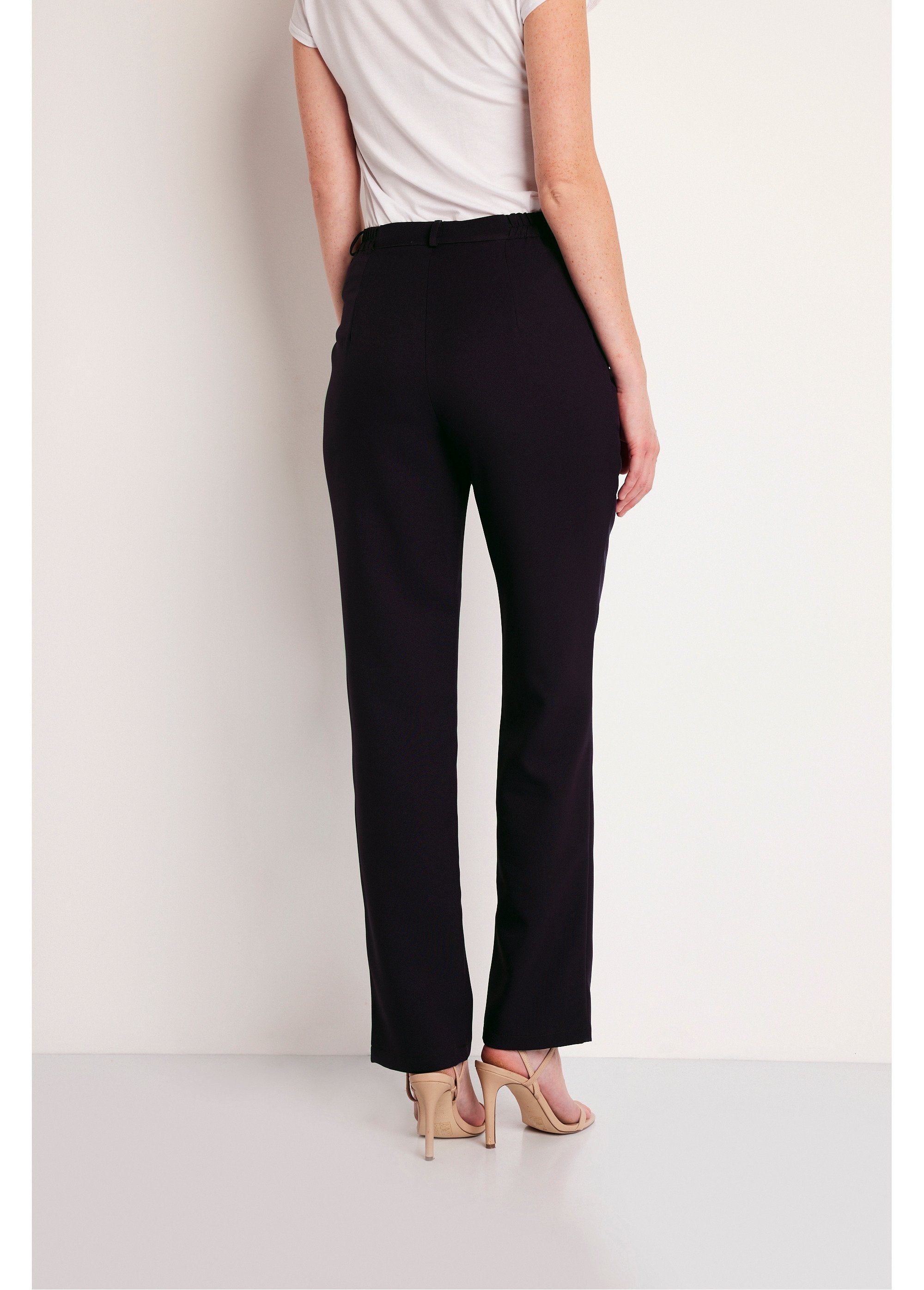 Pantalon_droit_uni_taille_semi_élastiquée_Noir_DO1_slim