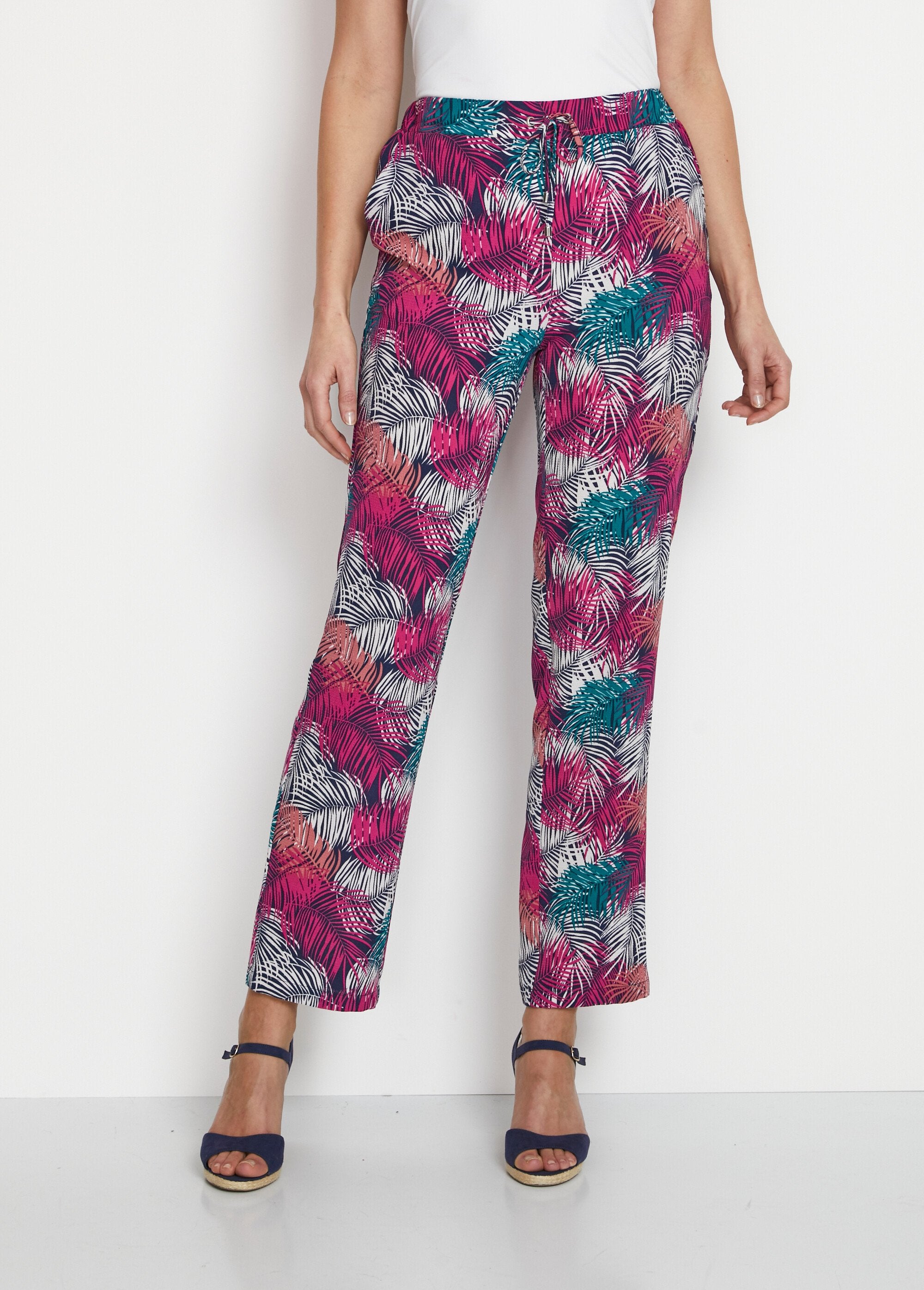 Vloeiende_broek_met_elastische_tailleband_Imprime_fuchsia_FA1_slim