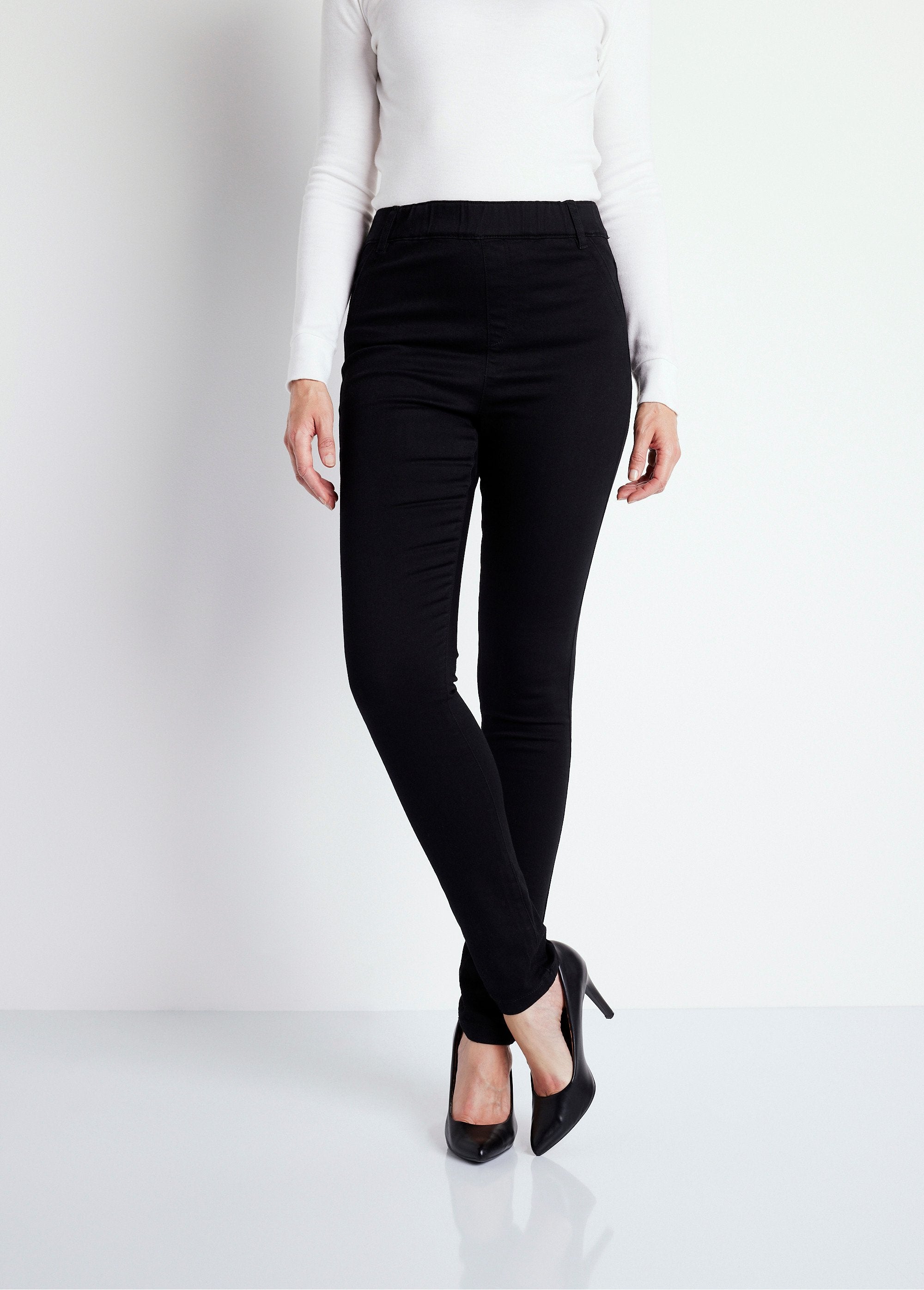 Pantalon_jegging_ventre_plat_denim_extensible_Noir_FA1_slim