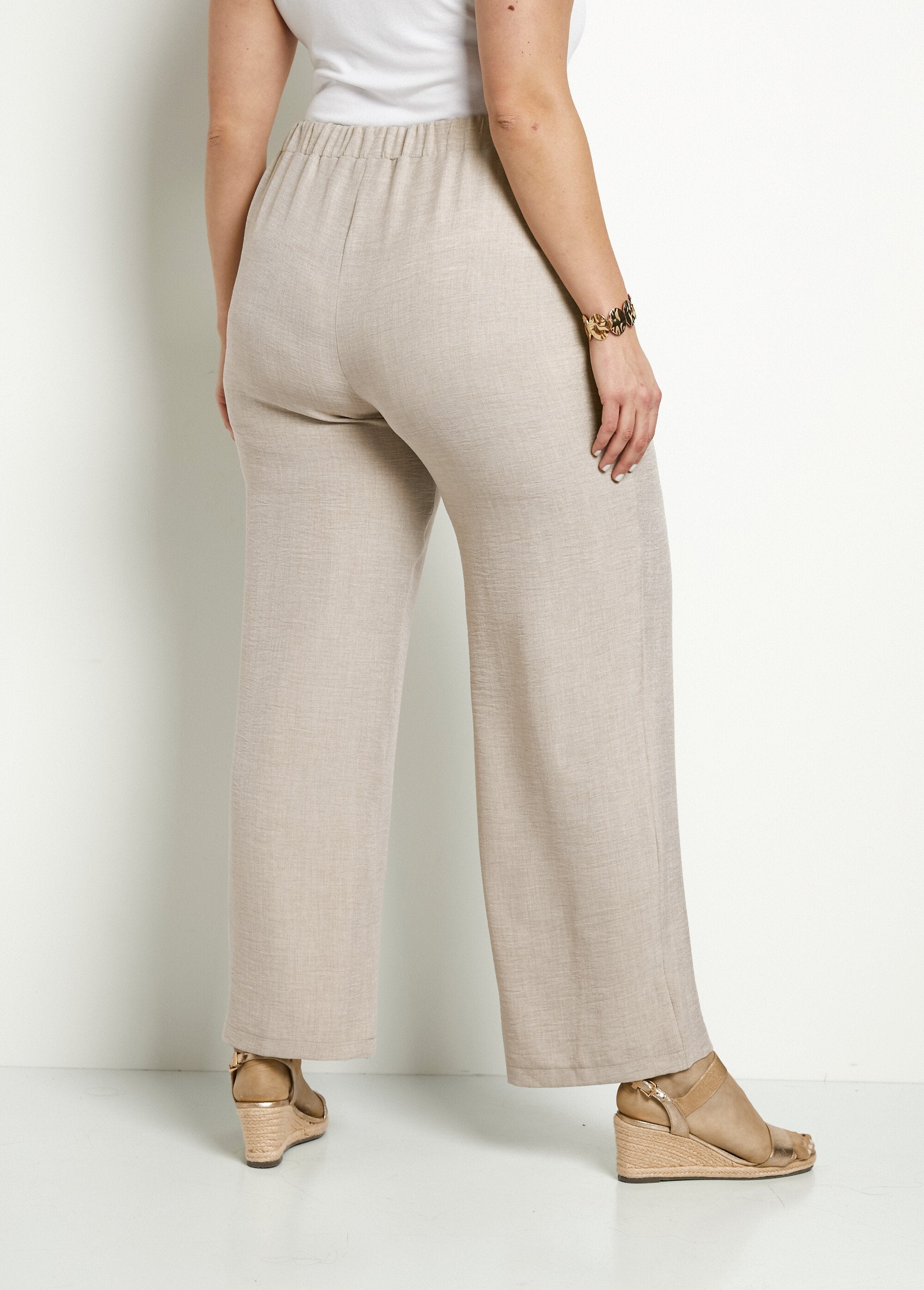 Pantalon_large_taille_élastiquée_aspect_lin_Beige_DO1_curvy