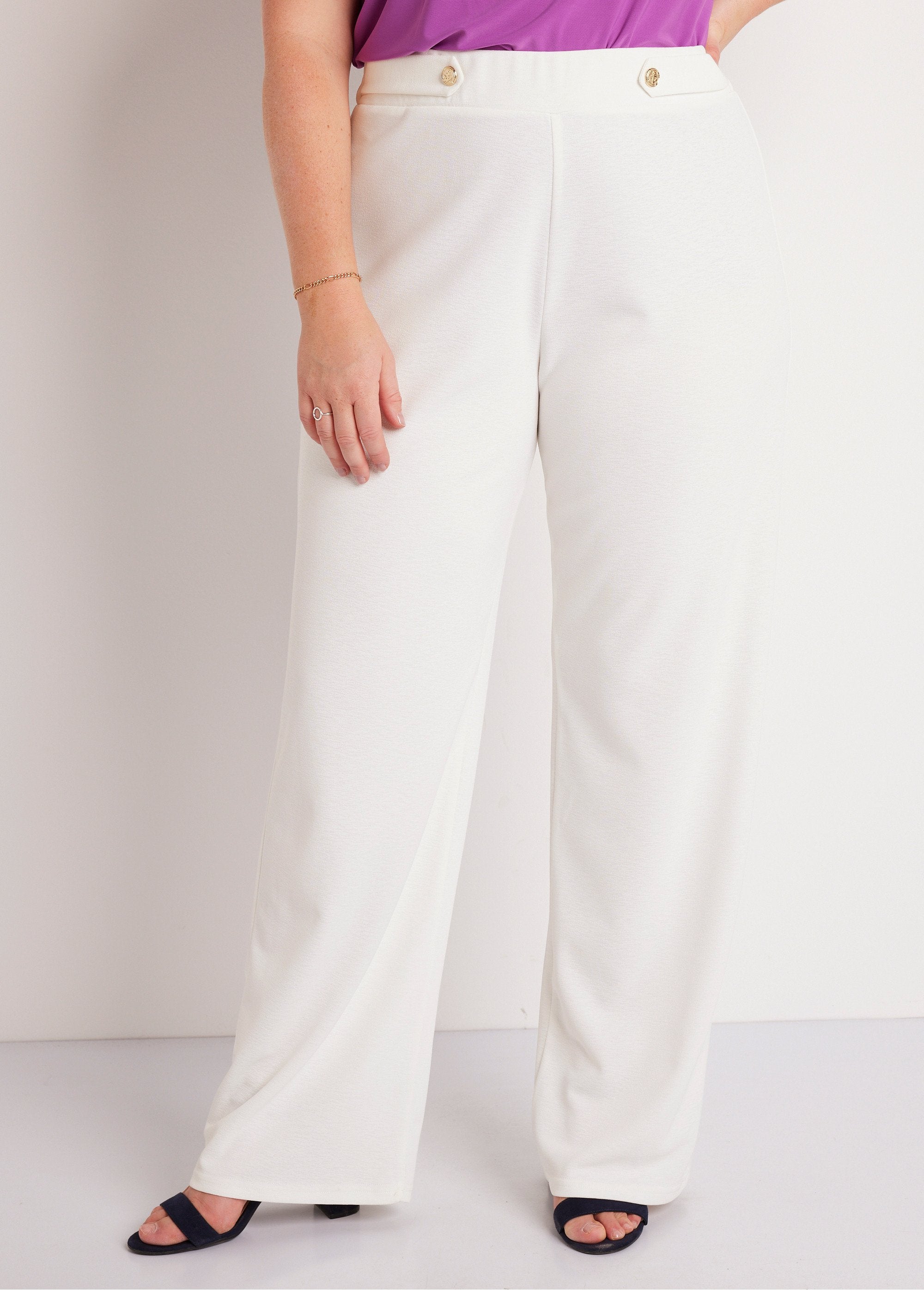 Pantalon_large_uni_taille_semi_élastiquée_Blanc_FA1_curvy