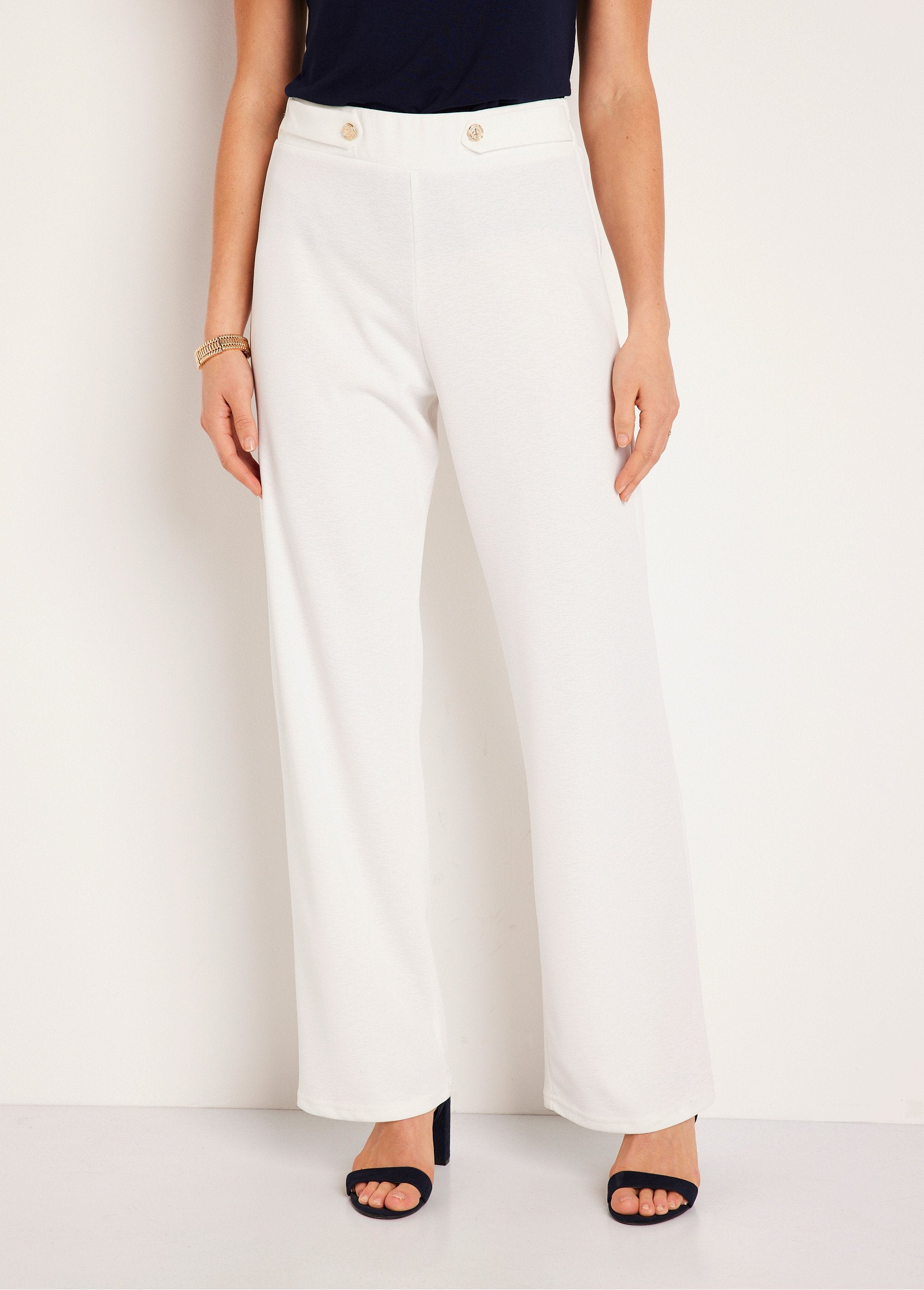 Pantalon_large_uni_taille_semi_élastiquée_Blanc_FA1_slim