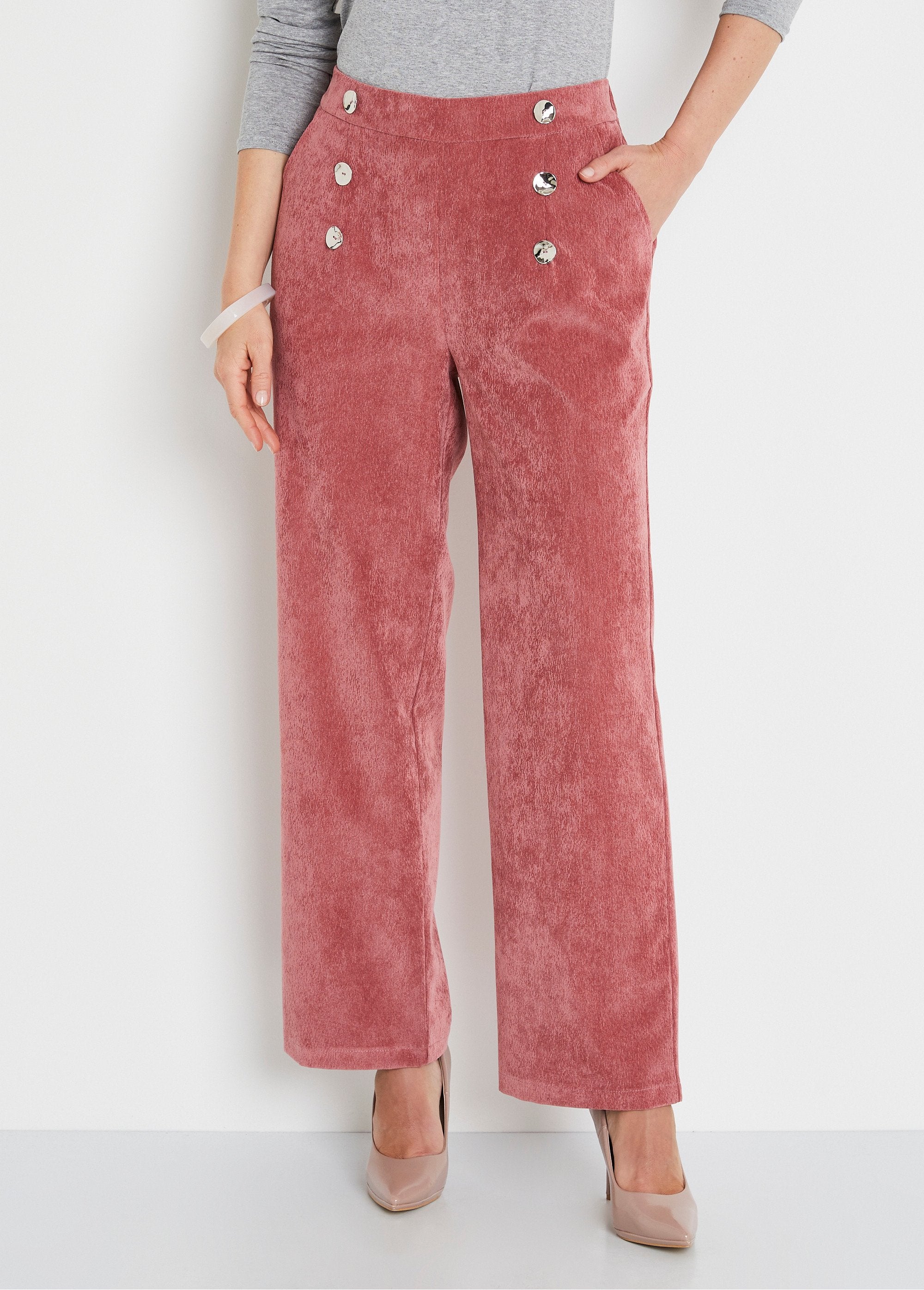 Fluwelen_broek_met_wijde_pijpen_en_brugeffect_Vieux_rose_FA1_slim