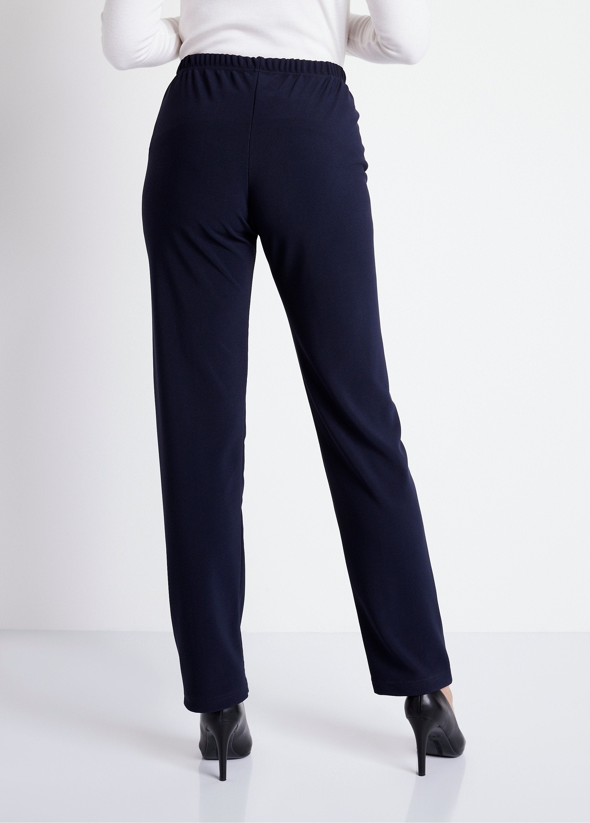 Pantalon_droit_taille_élastiquée_maille_côtelée_Marine_DO1_slim