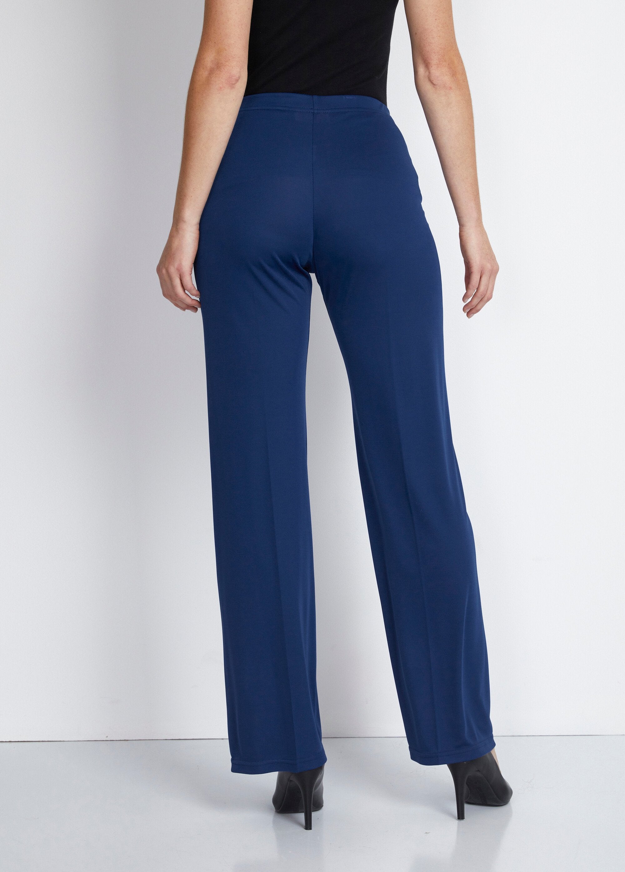 Pantalon_taille_élastiquée_fluide_évasé_Marine_DO1_slim