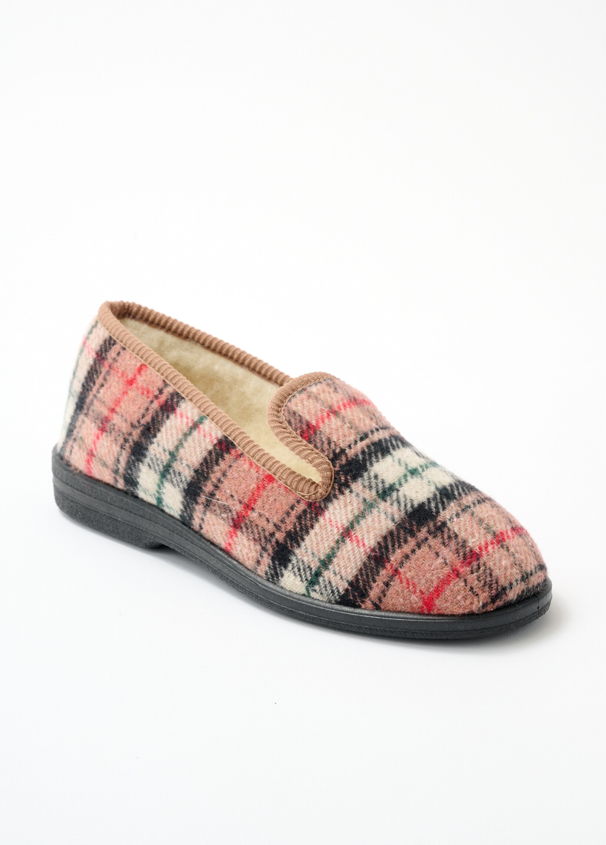 Gemengde_wollen_pantoffels_over_de_hele_breedte_Beige_plaid_FA1_slim