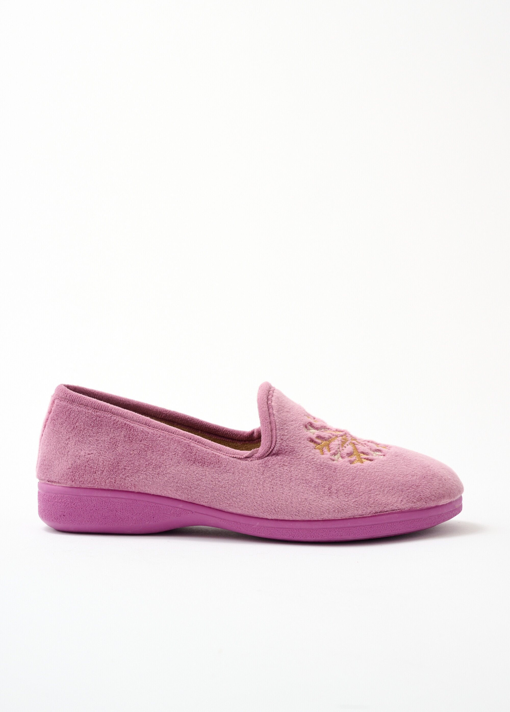 Chaussons_microfibre_brodés_largeur_confort_Lilas_DR1_slim