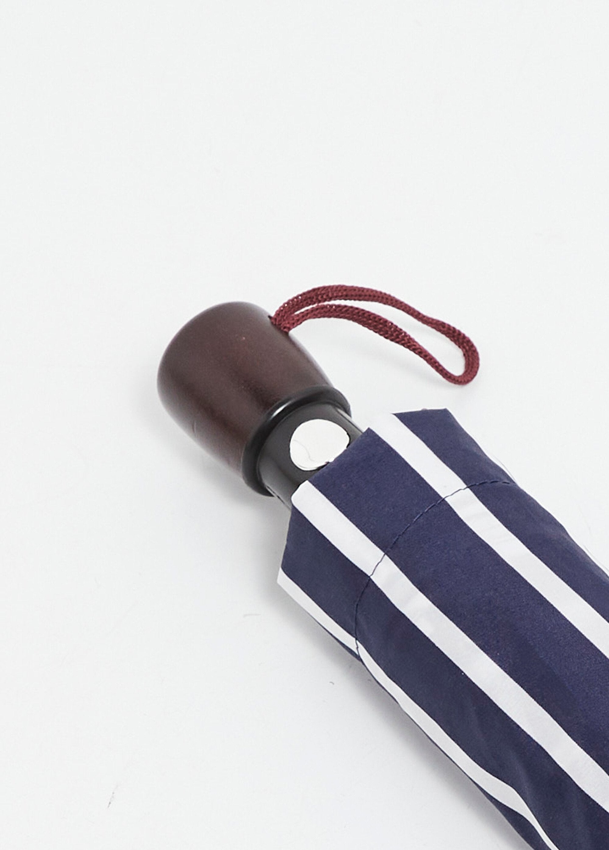 Mooie_automatische_opvouwbare_paraplu_Marine_raye_blanc_DE2_slim