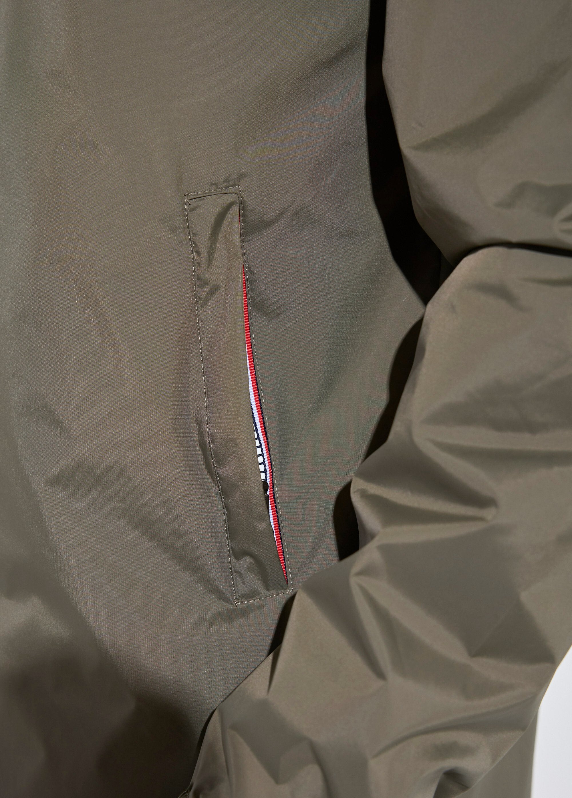 Parka_longue_déperlante_tendance_Kaki_DE2_slim