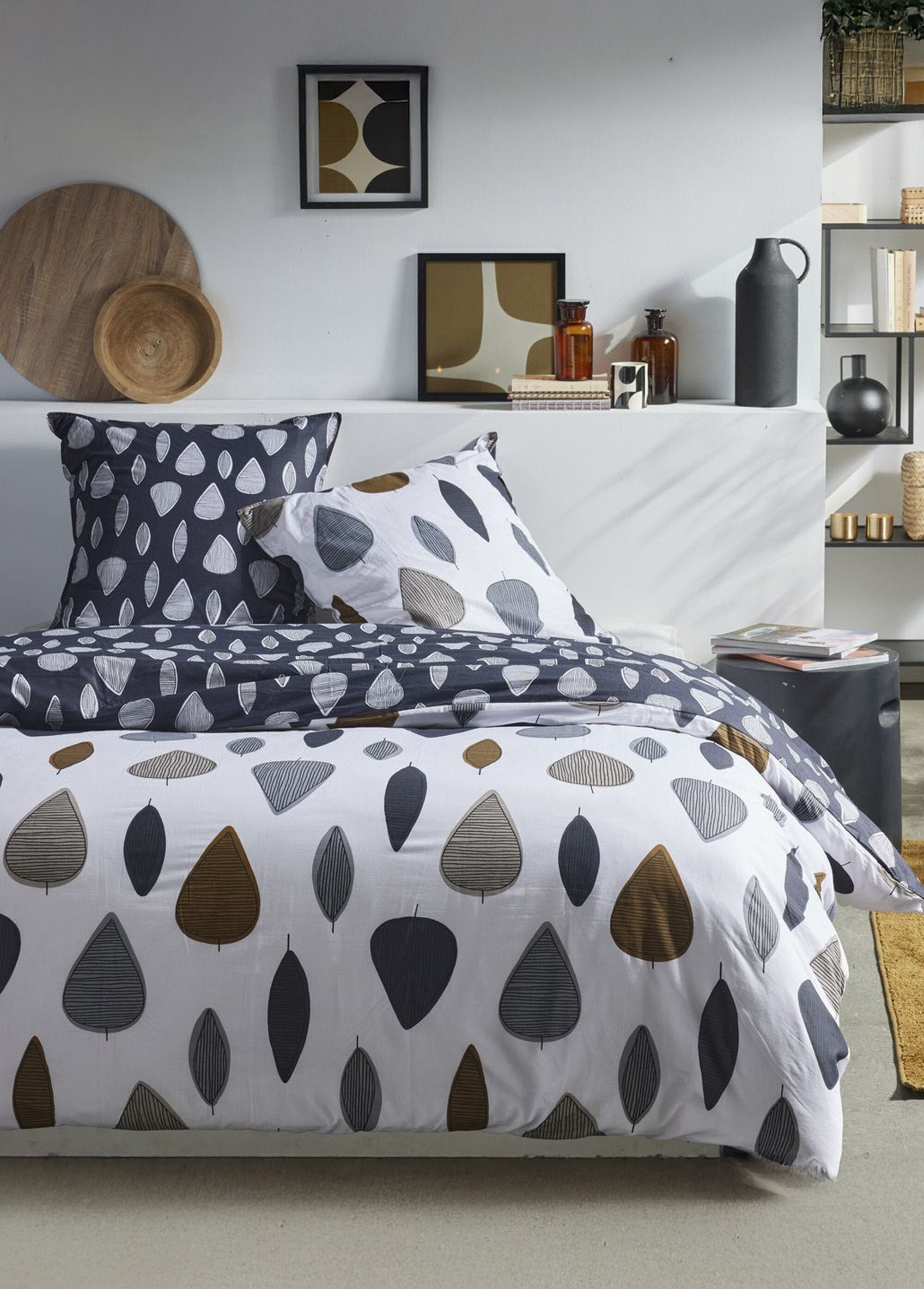 Puur_katoen_240_x_220_cm,_Trees_Blanc_et_bleu_marine_FA1_slim