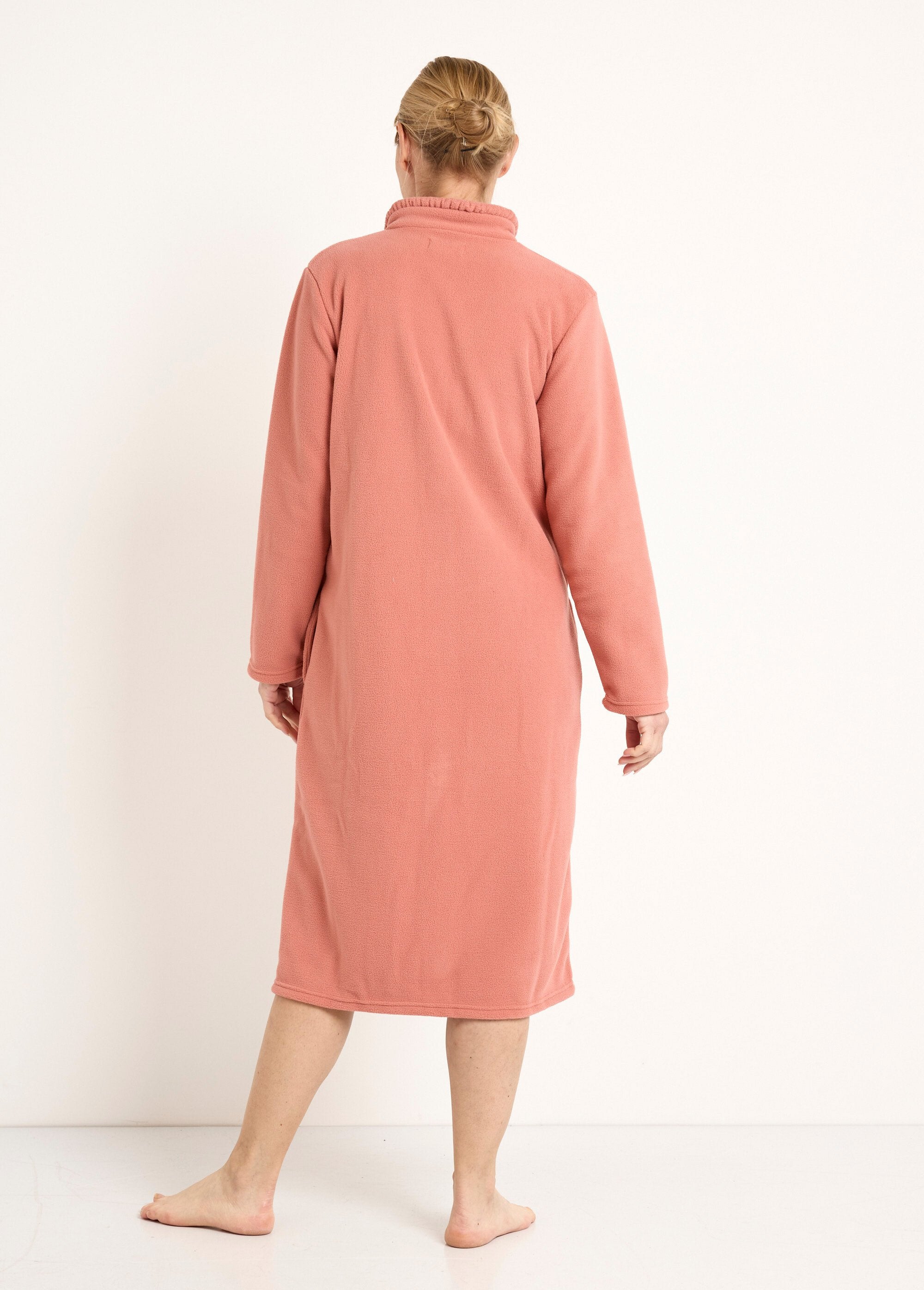 Peignoir_polaire_boutonné_col_montant_longueur_115_cm_Terracotta_DO1_slim