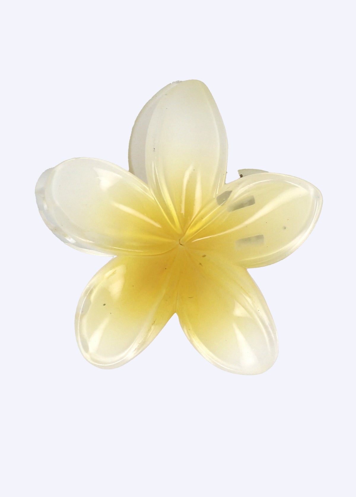 Barrette Pince à Cheveux Décorée Fleurs Strass Et Fimo - Multicolore, Neuve