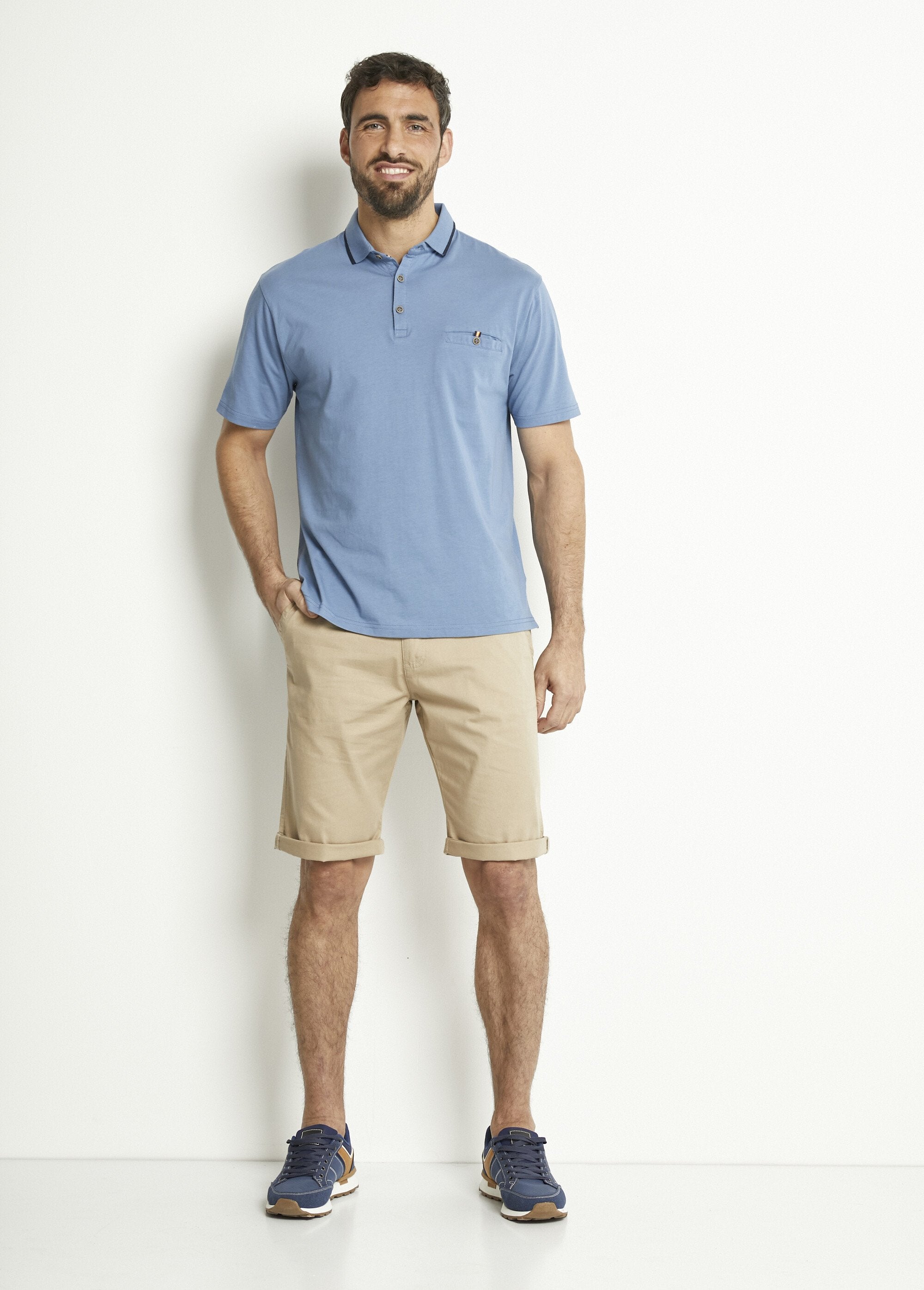 Effen_jersey_poloshirt_met_tweekleurige_katoenen_kraag_Indigo_SF1_slim