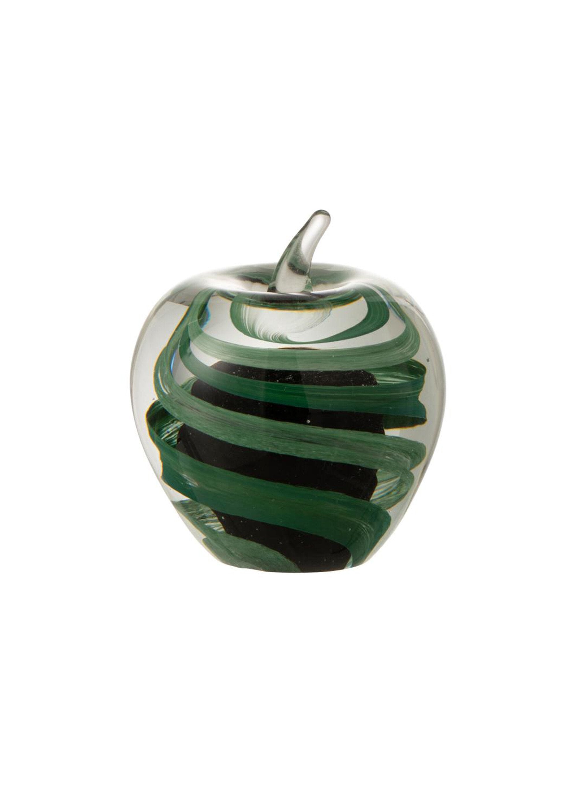 Presse-papier_pomme_verre_transparent_Vert_FA1_slim